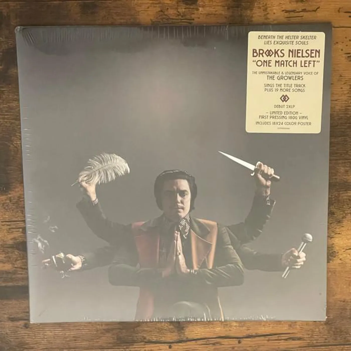 Brooks Nielsen ONE MATCH LEFT (2LP) Vinyl Record