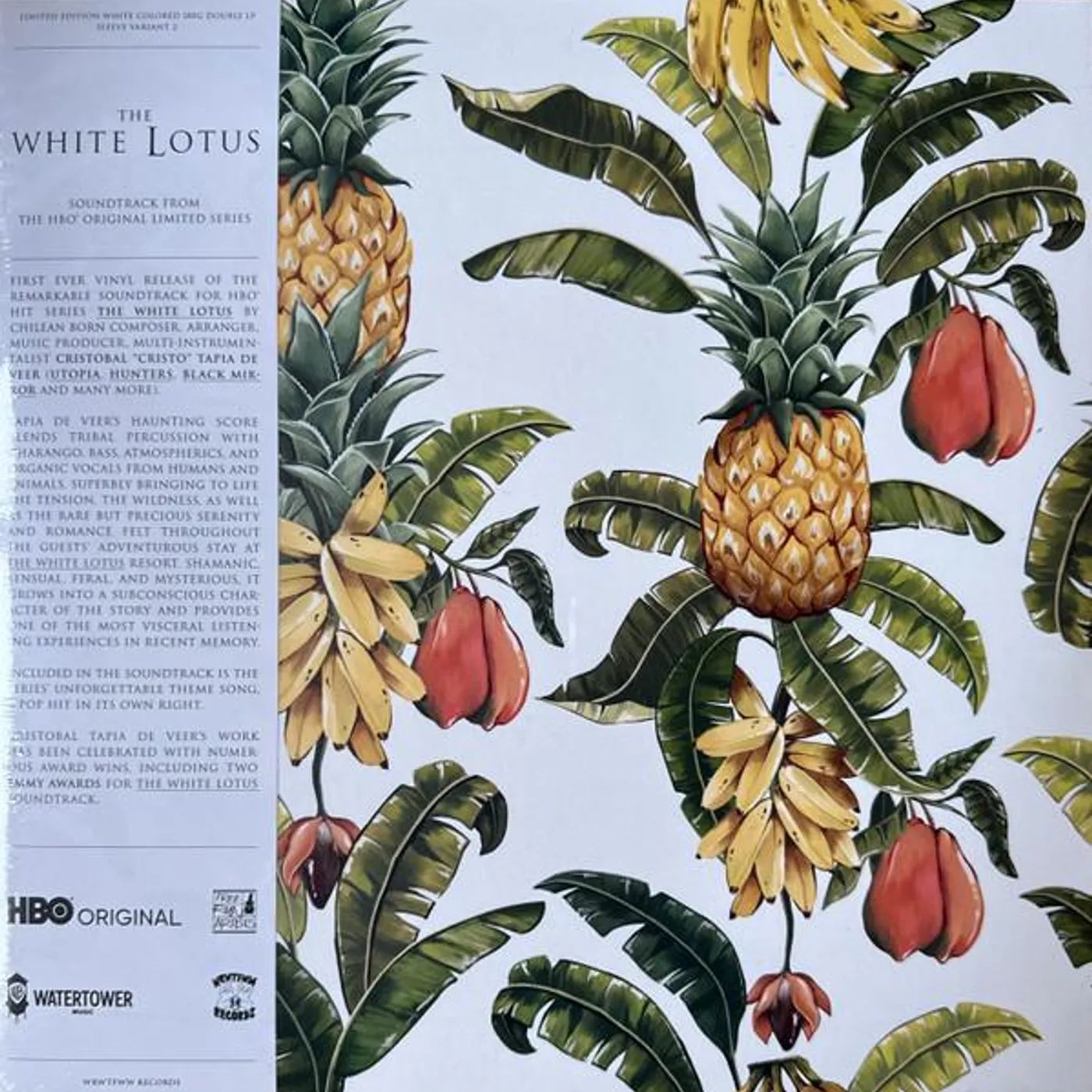 Cristobal Tapia De Veer WHITE LOTUS Original Soundtrack (COVER VARIANT 2) (2LP) Vinyl Record