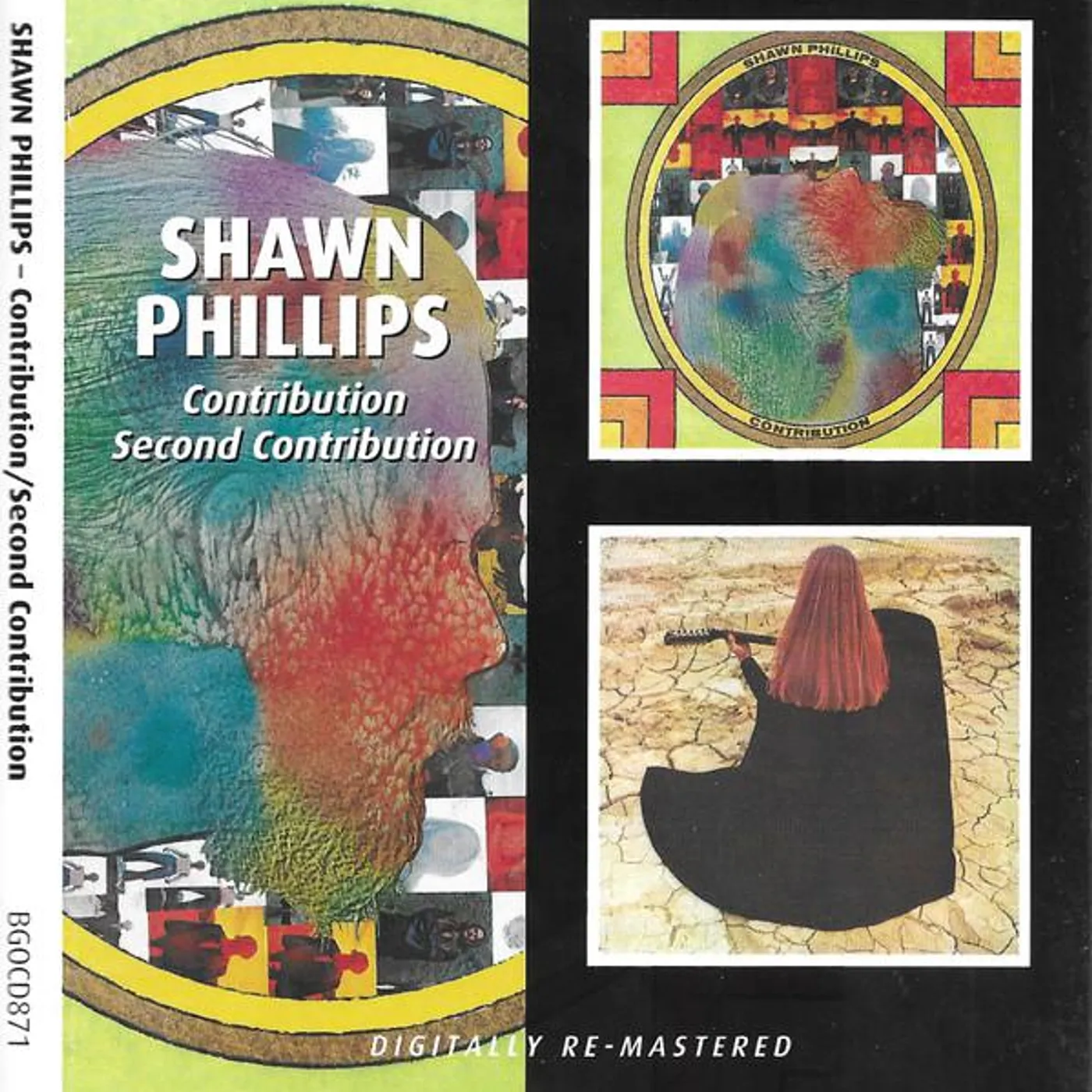 Shawn Phillips CONTRIBUTION / SECOND CONTRIBUTION (REMASTERED) CD