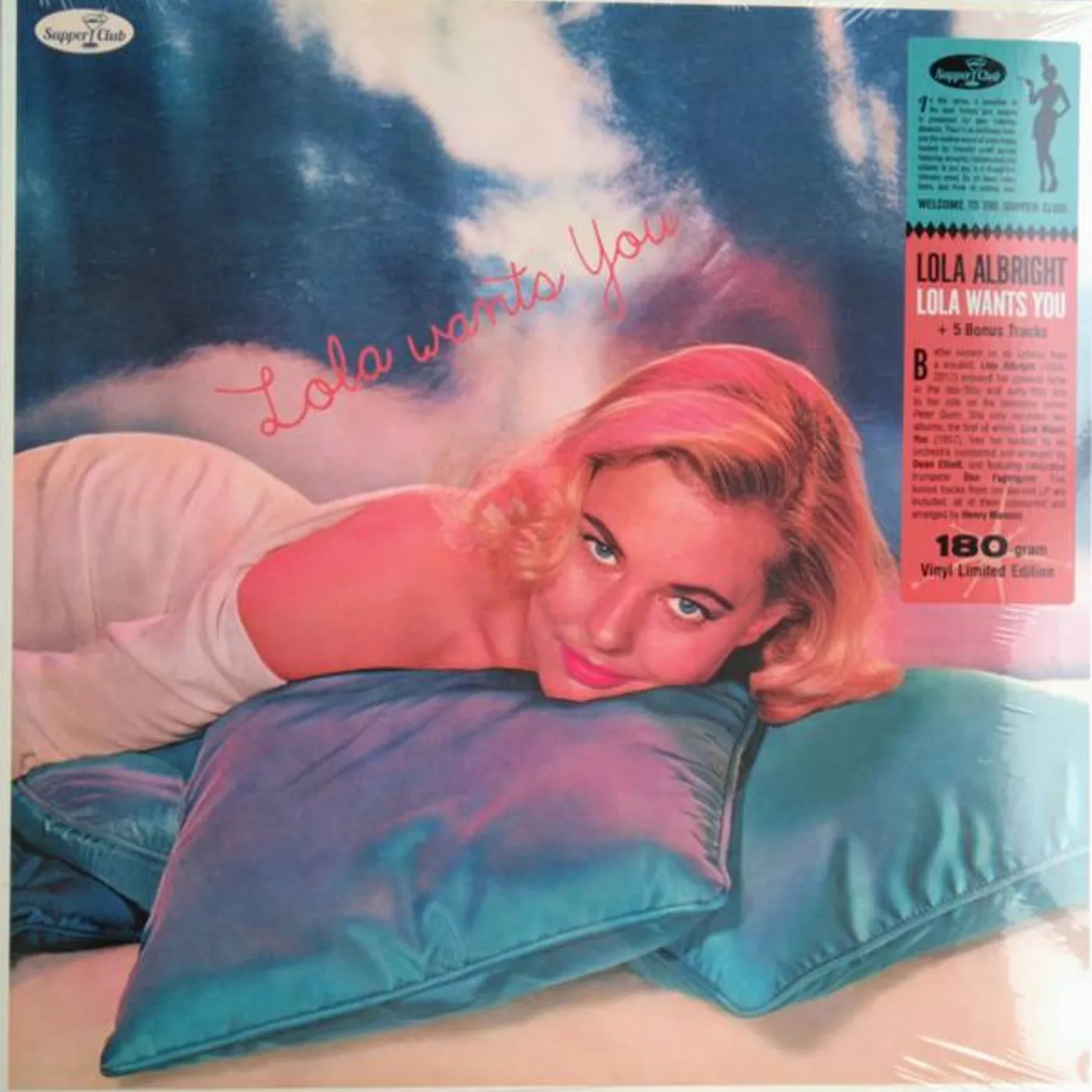 Lola Albright LOLA WANTS YOU Vinyl Record