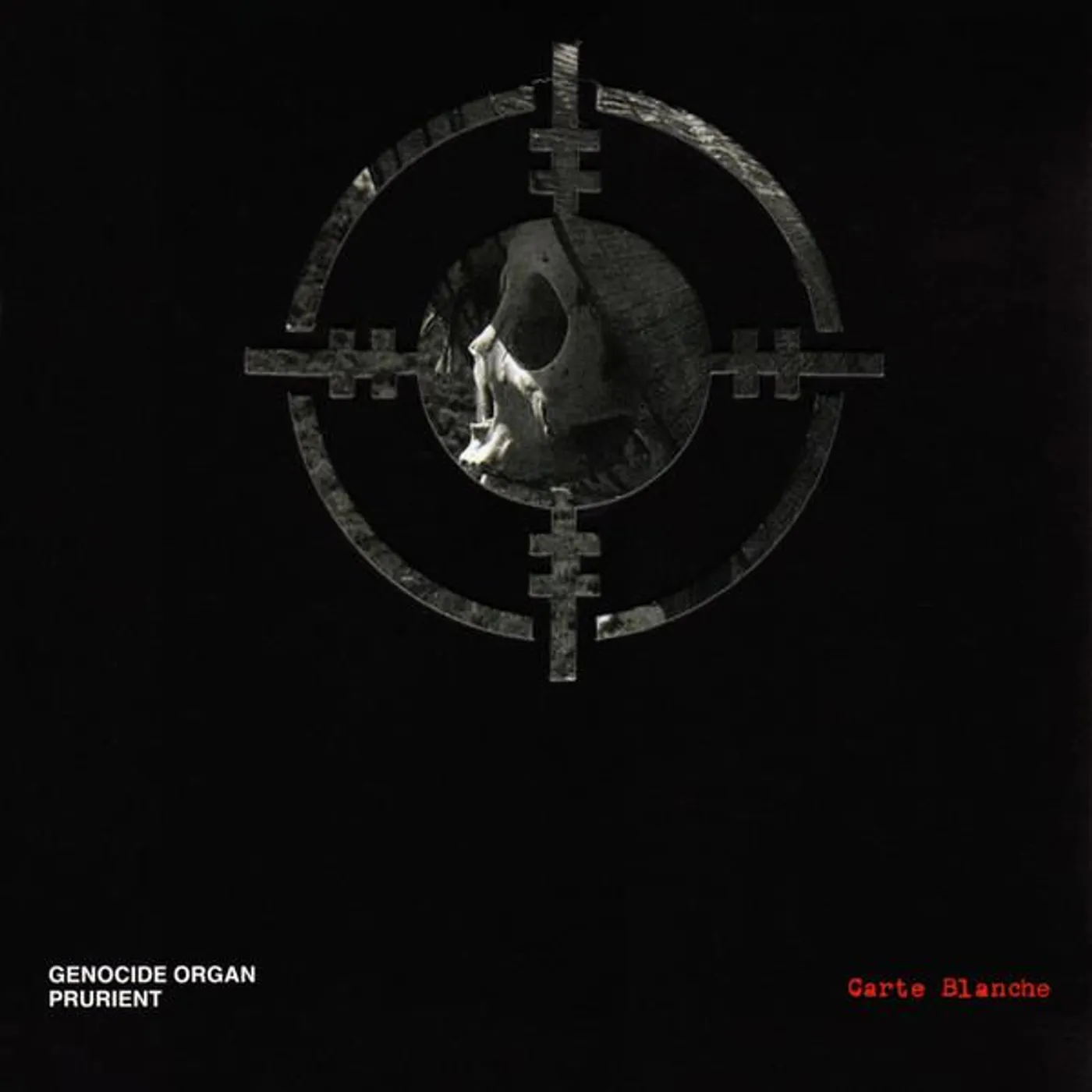 Genocide Organ / Prurient CARTE BLANCHE CD