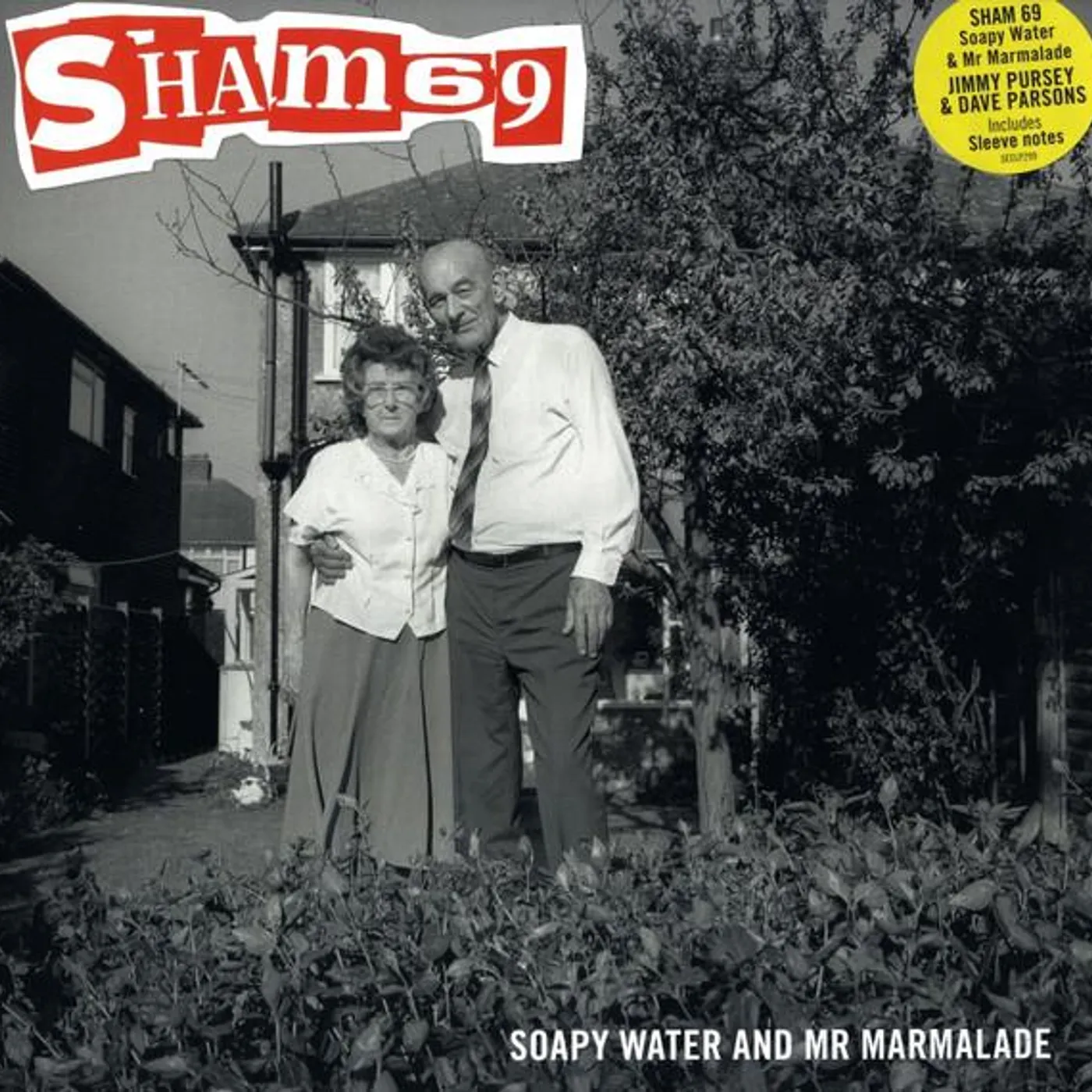 Sham 69 SOAPY WATER & MR MARMALADE Vinyl Record