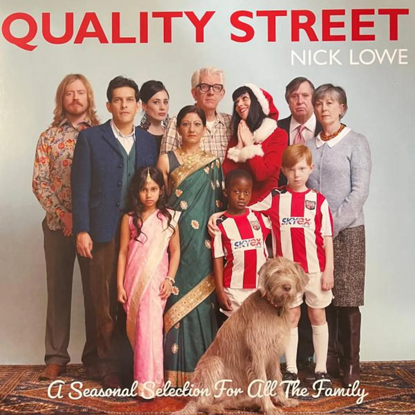 Nick Lowe QUALITY STREET: A SEASONAL SELECTION FOR ALL THE FAMILY (10TH ANNIVERSARY) (RED VINYL) Vinyl Record
