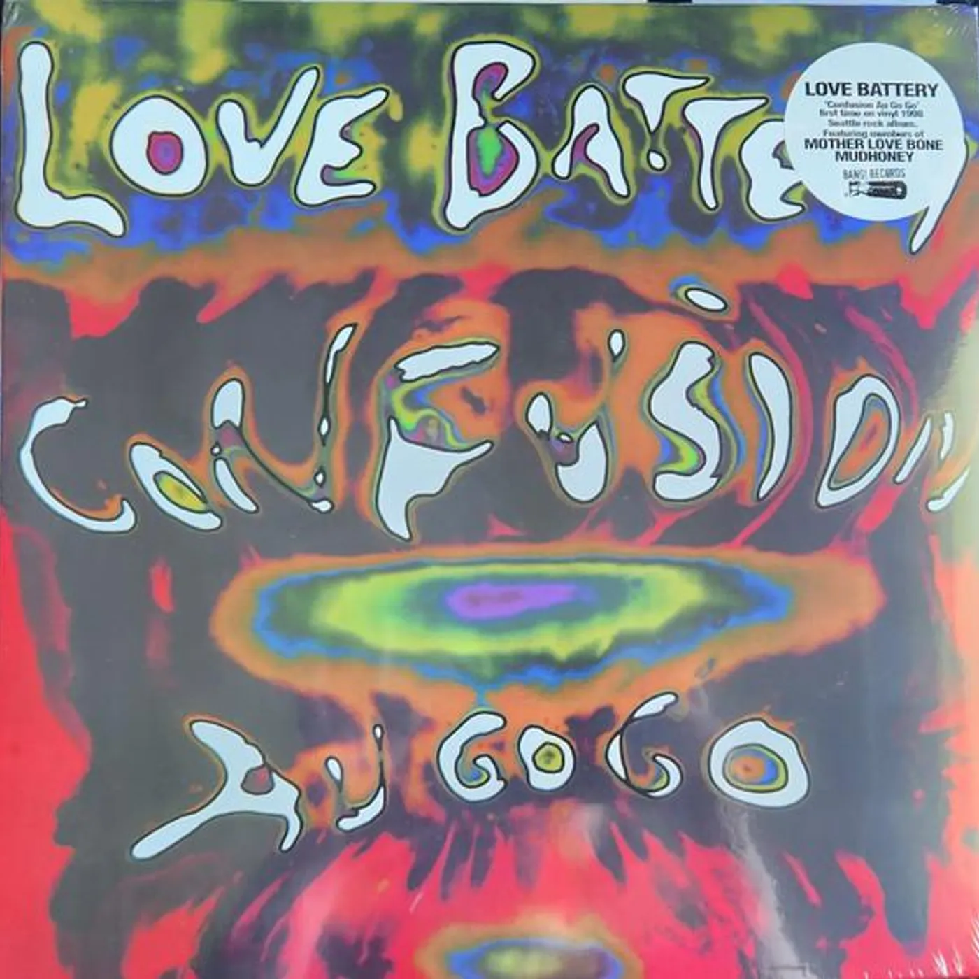 Love Battery CONFUSION AU GO GO Vinyl Record