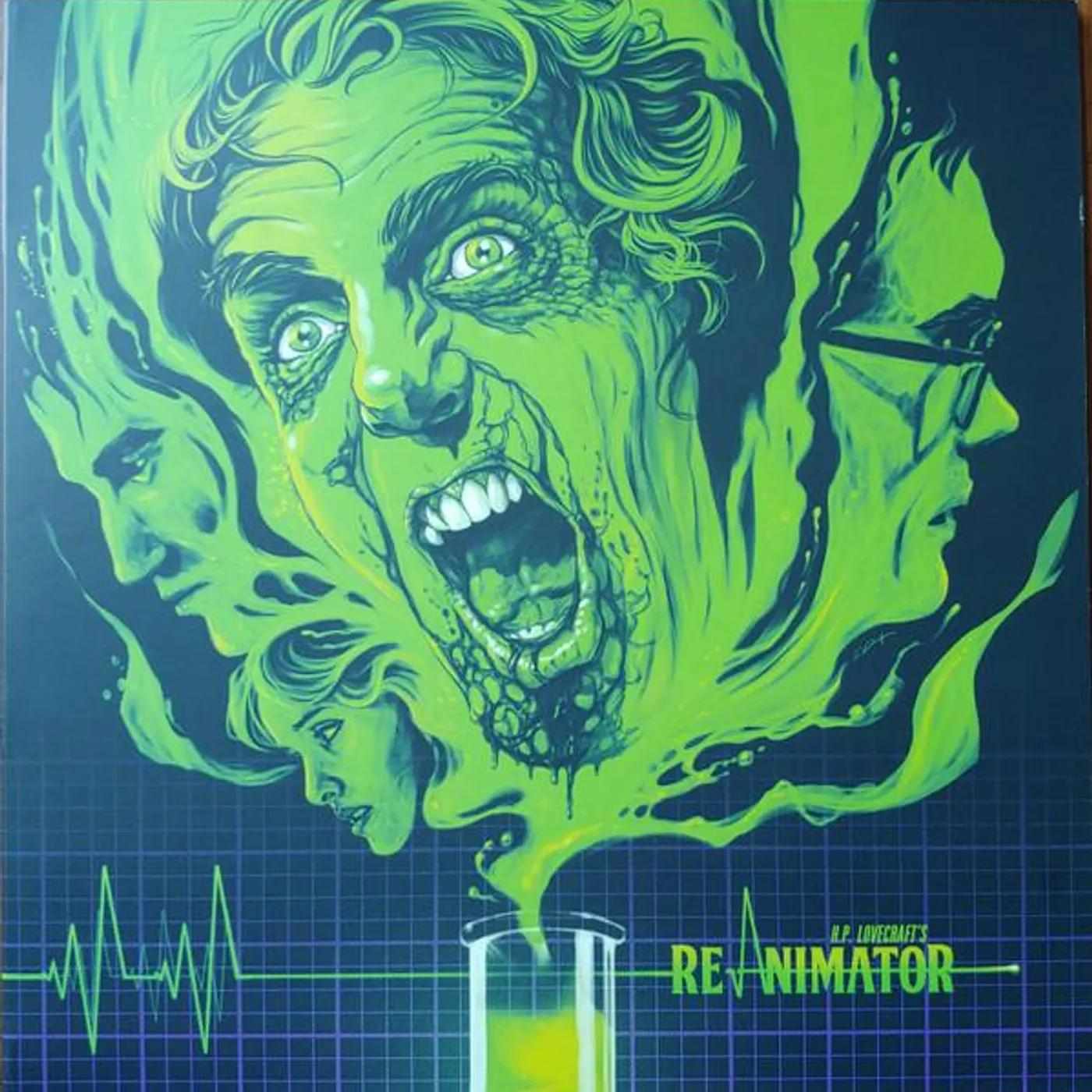 Richard Band Re-animator (Green Yellow) Vinyl Record