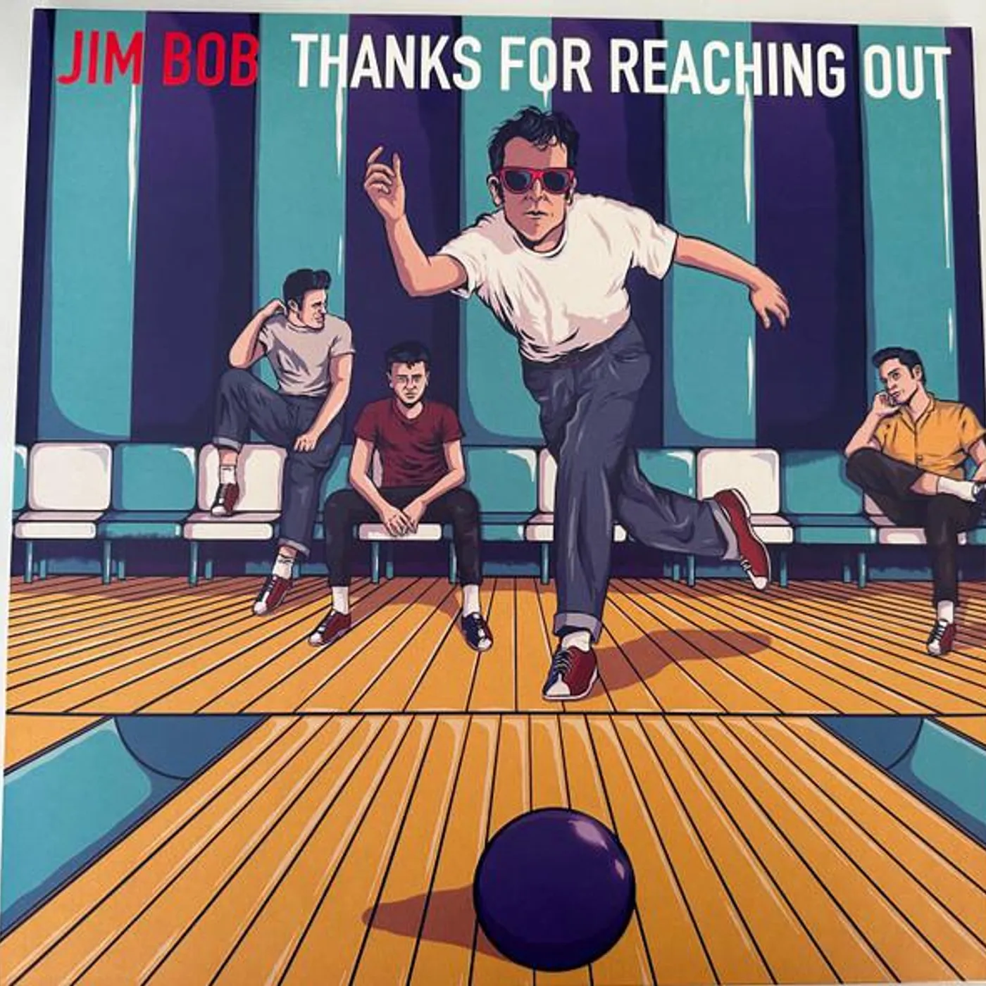 Jim & Bob THANKS FOR REACHING OUT (PURPLE VINYL/2024 CALENDAR) Vinyl Record