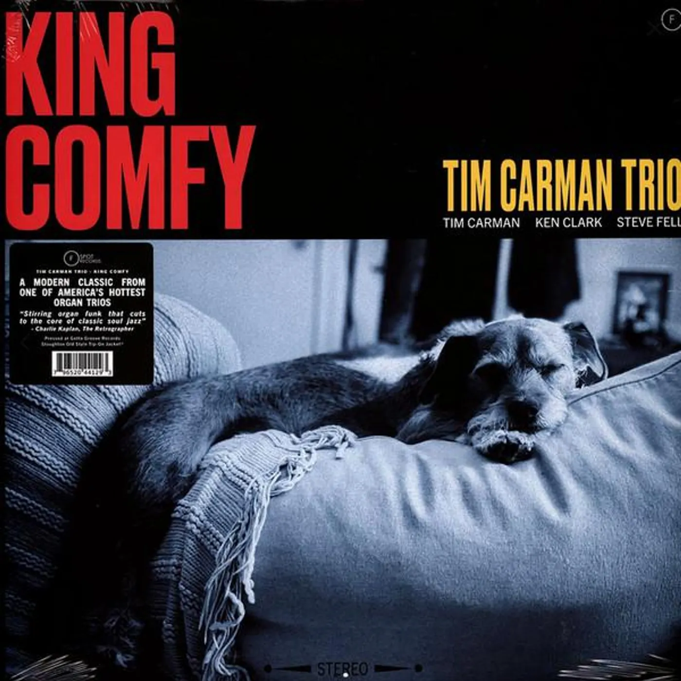 Tim Carman Trio KING COMFY Vinyl Record