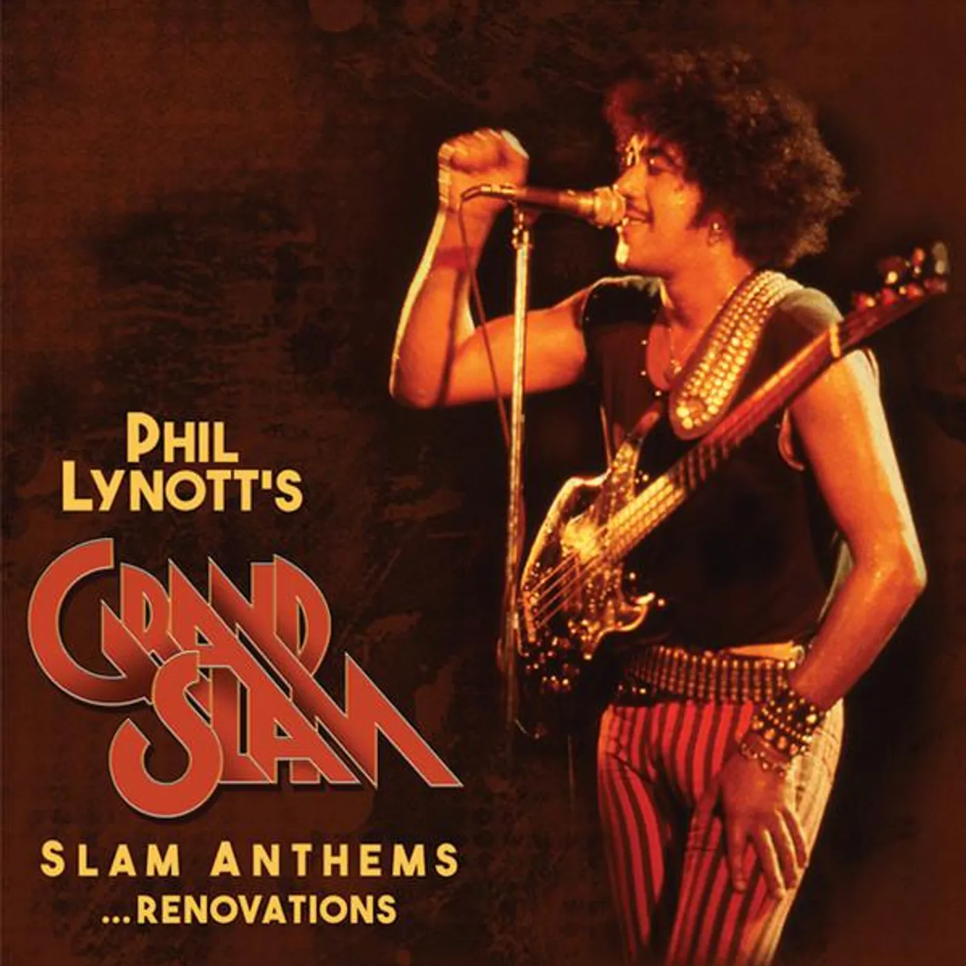 Phil + Grand Slam Lynott Slam Anthems...Renovations (Gold) Vinyl Record