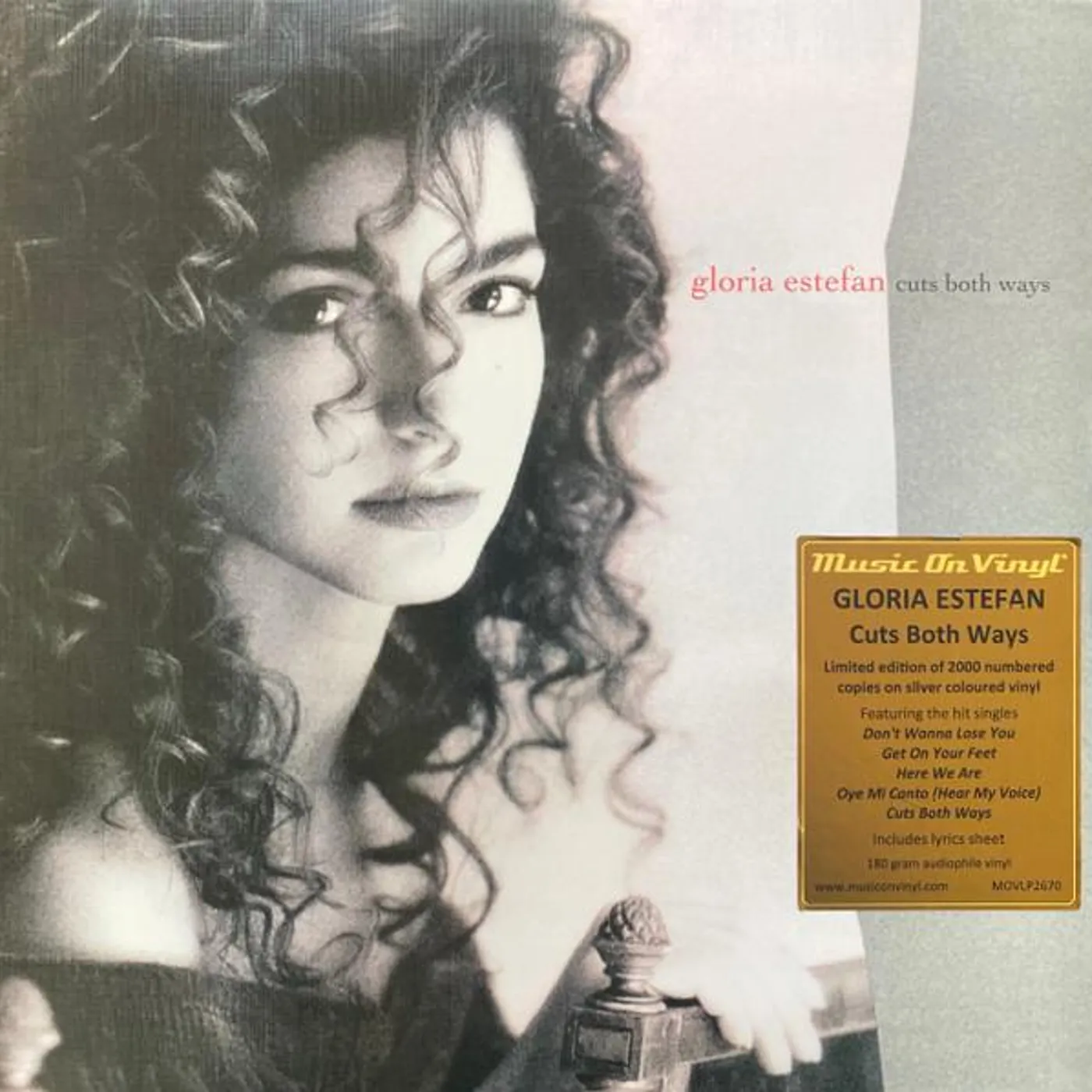 Gloria Estefan CUTS BOTH WAYS (180G/SILVER VINYL) Vinyl Record