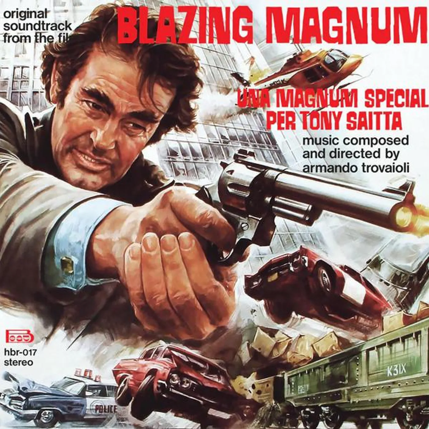 Armando Trovailoi Blazing Magnum - Una Magnum Special Per Tony Saitta Vinyl Record