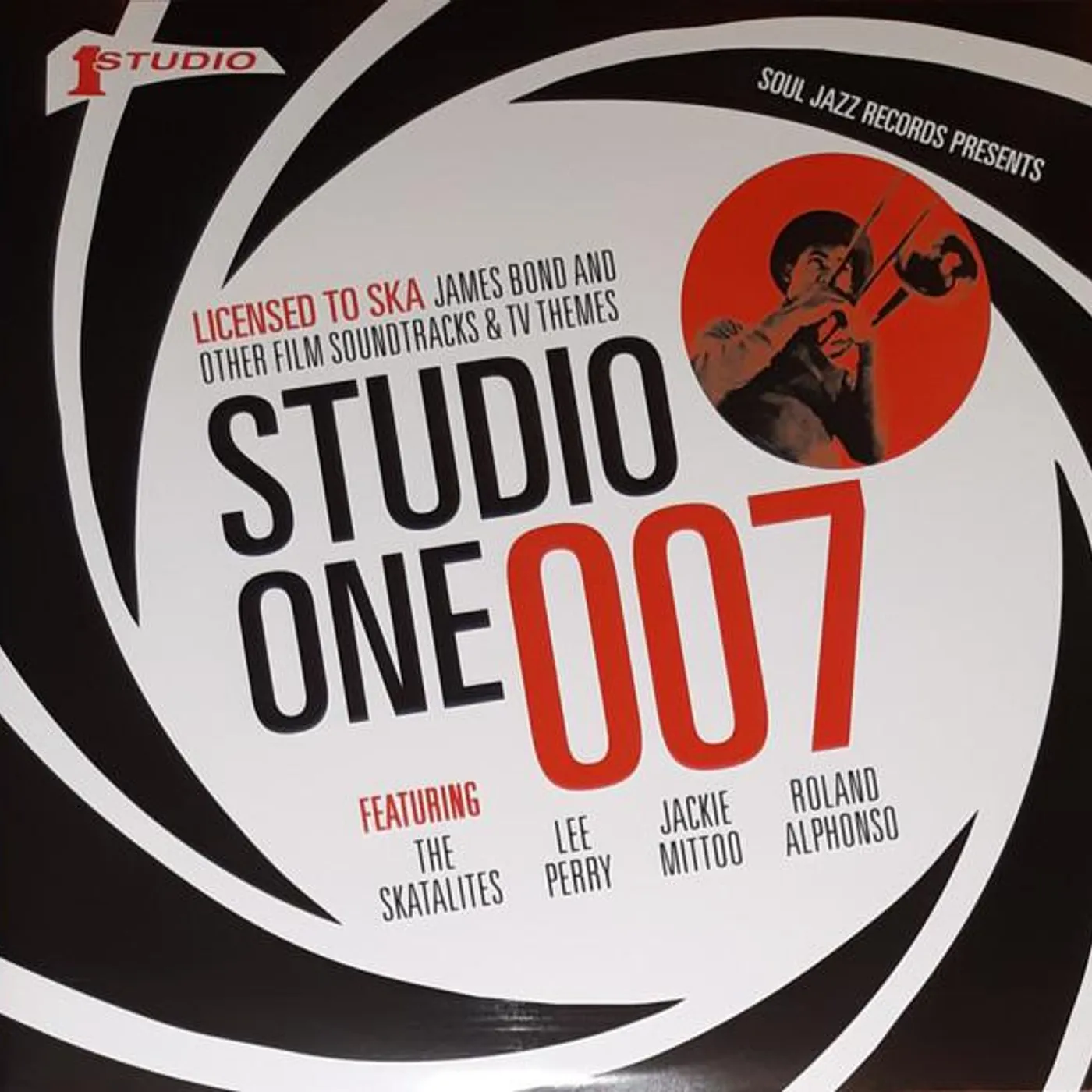 Soul Jazz Records Presents STUDIO ONE 007 - LICENCED TO SKA: JAMES BOND & OTHER FILM SOUNDTRACKS & TV THEMES (2LP) Vinyl Record
