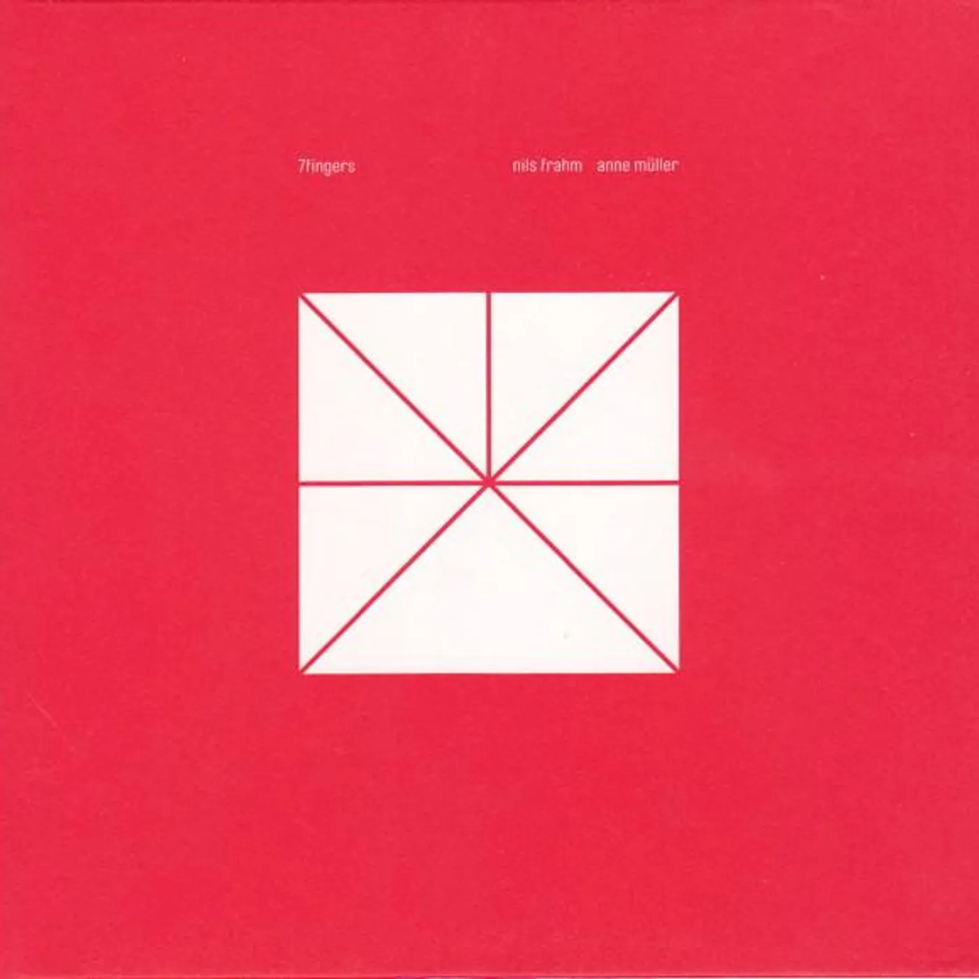 Nils Frahm & Anne Muller 7FINGERS CD