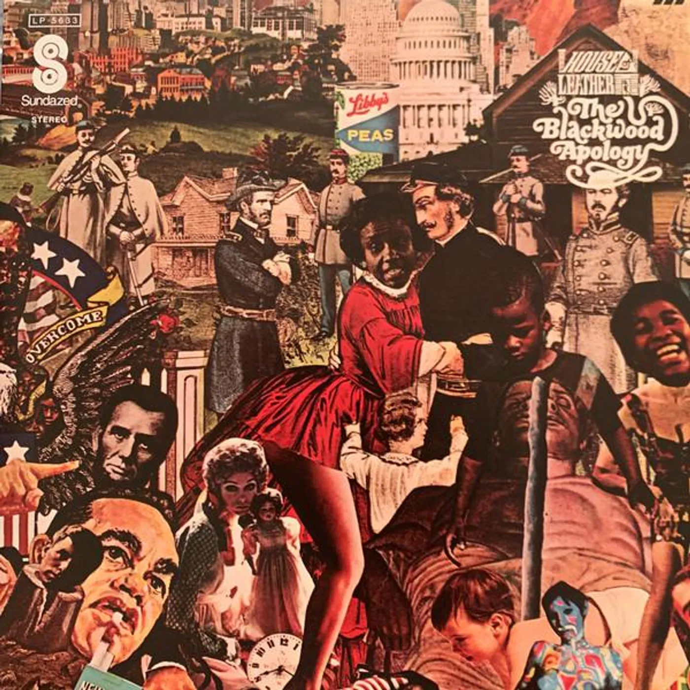 The Blackwood Apology HOUSE OF LEATHER (RED VINYL) Vinyl Record