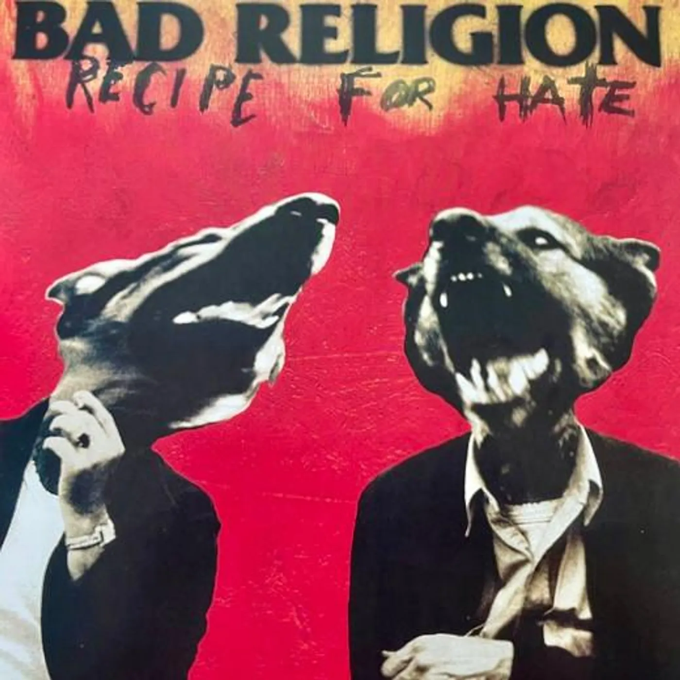 Bad Religion Recipe For Hate (Red W/ Black Smoke) Vinyl Record