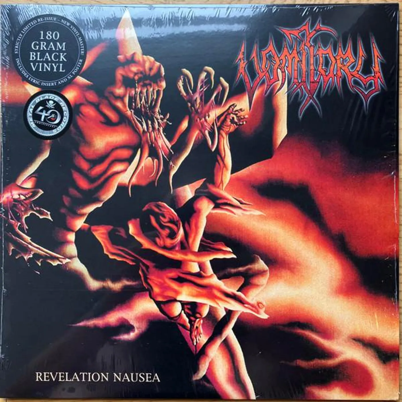 Vomitory REVELATION NAUSEA Vinyl Record