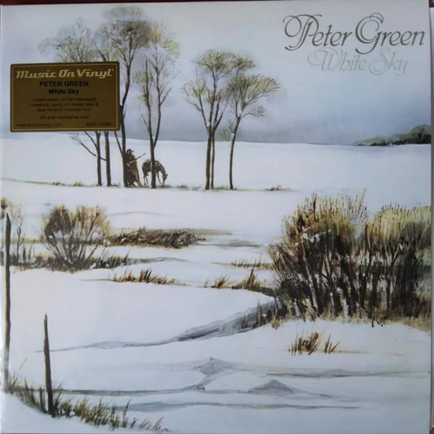 Peter Green LP - White Sky (Clear/Blue Vinyl)