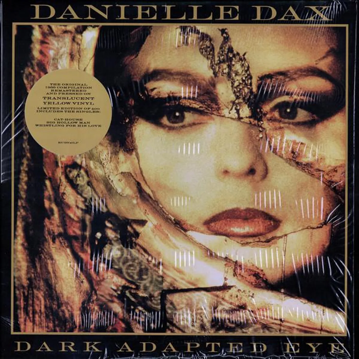 Danielle Dax DARK ADAPTED EYE (YELLOW VINYL) Vinyl Record