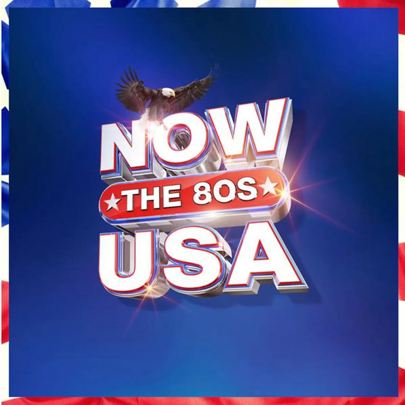 Various Artists  NOW! THAT'S WHAT I CALL USA: THE 80'S (3LP/RED/WHITE & BLUE VINYL) Vinyl Record