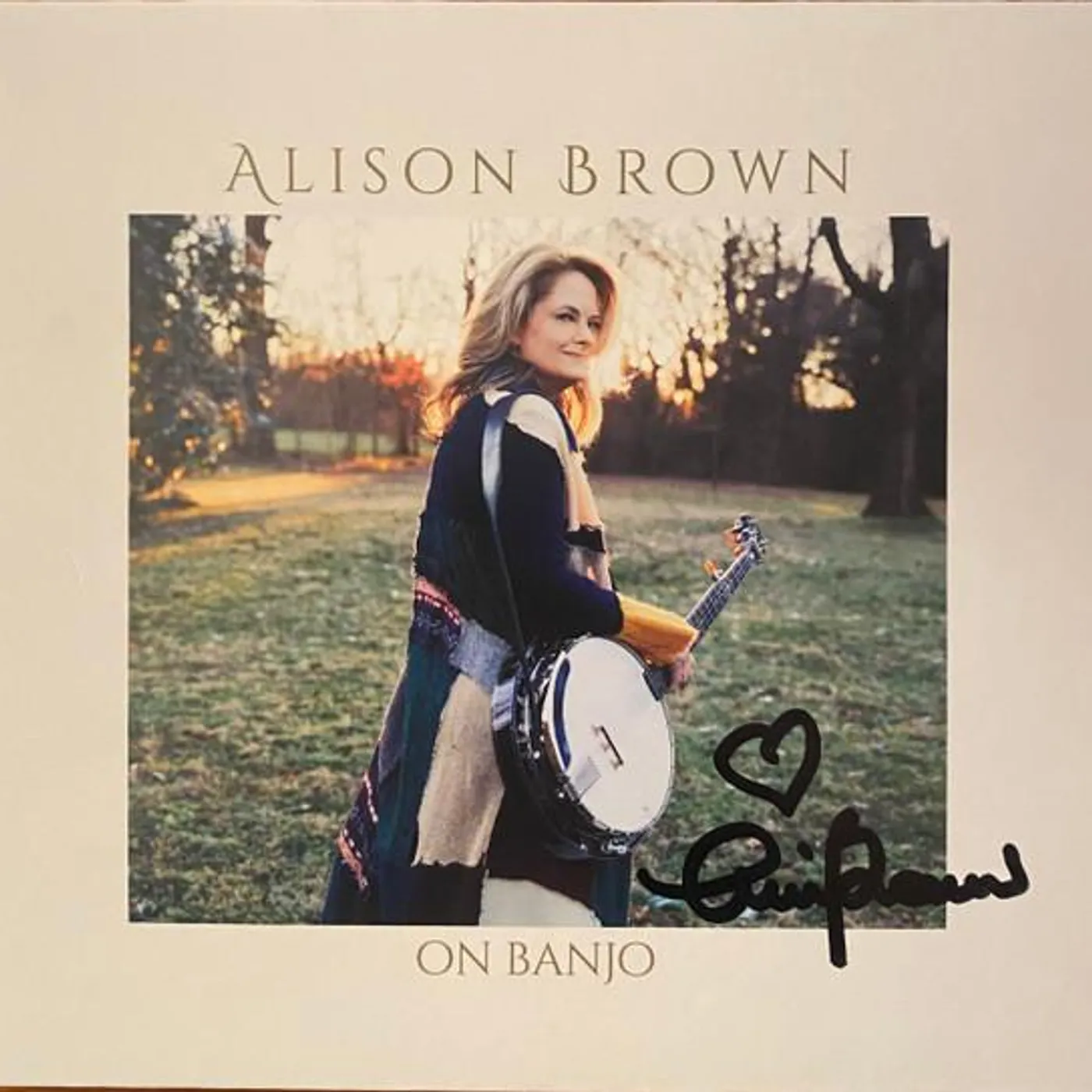 Alison Brown ON BANJO Vinyl Record