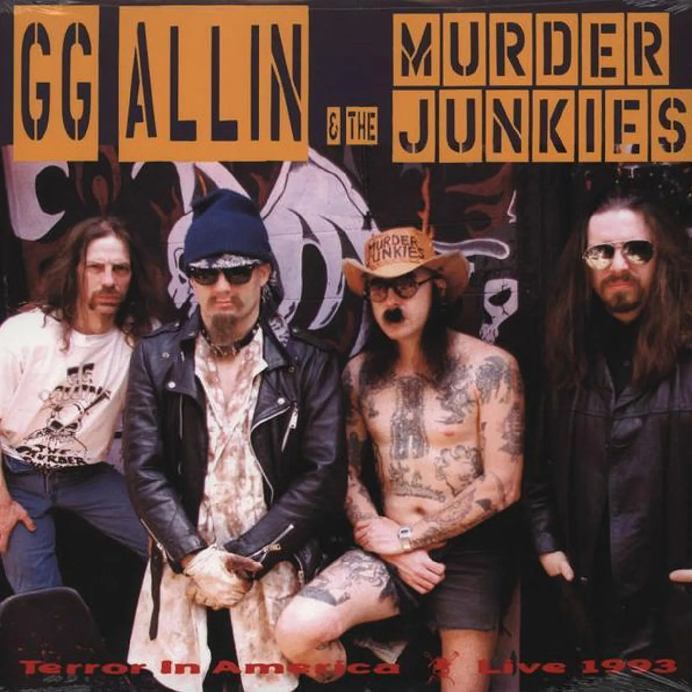 GG Allin & the Murder Junkies TERROR IN AMERICA Vinyl Record