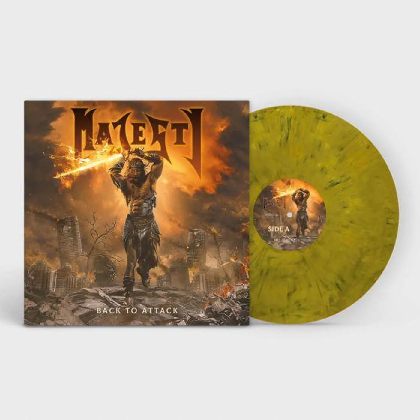 Majesty BACK TO ATTACK Vinyl Record