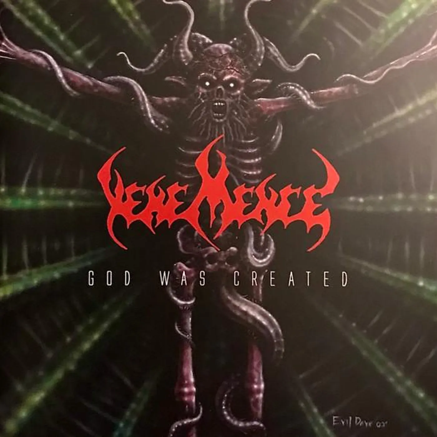 Vehemence GOD WAS CREATED CD