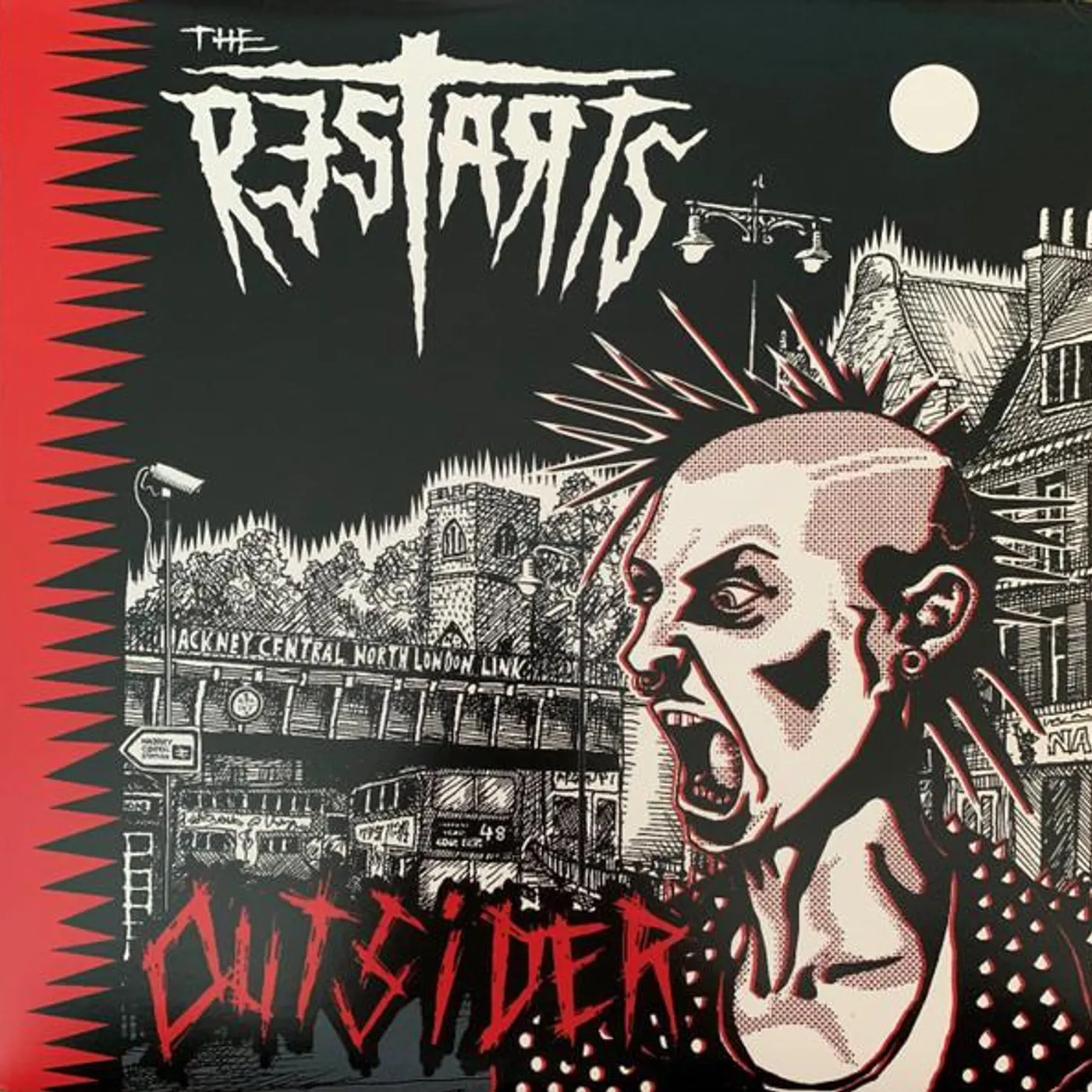 The Restarts OUTSIDER Vinyl Record