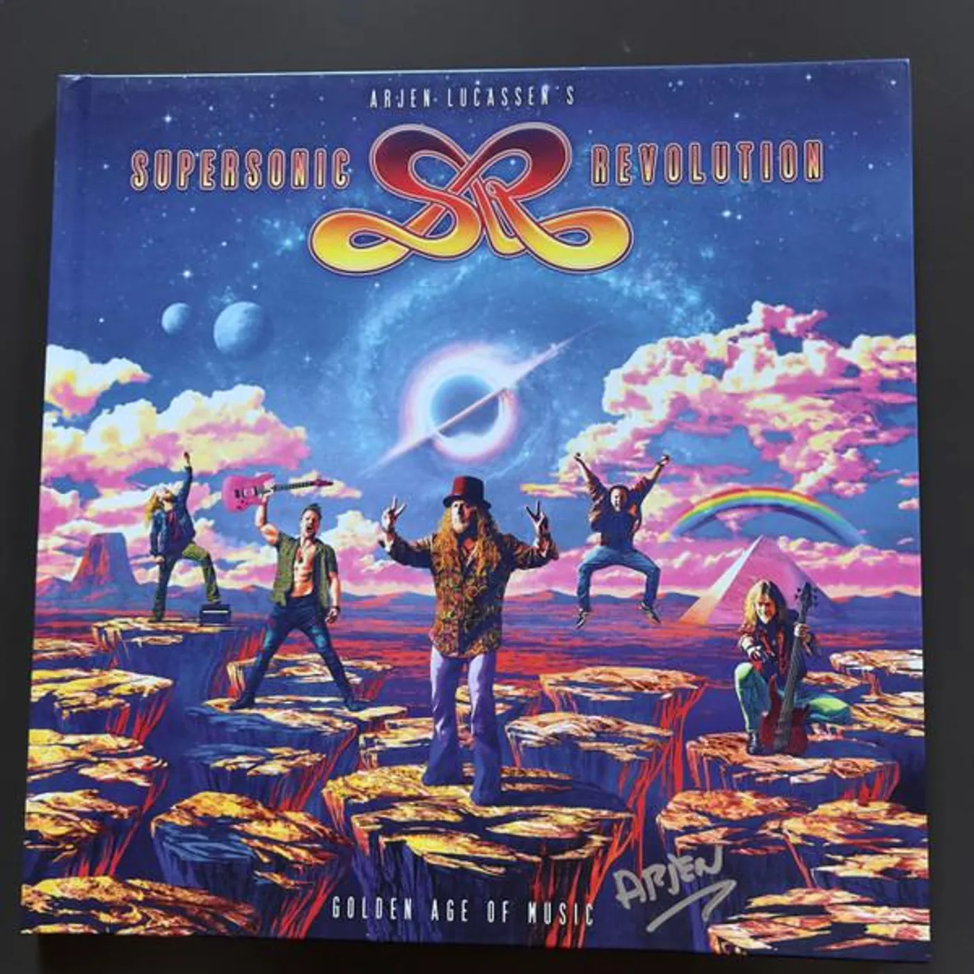 Arjen Lucassen's Supersonic Revolution GOLDEN AGE OF MUSIC (SUPER DELUXE EDITION/CD/DVD) CD