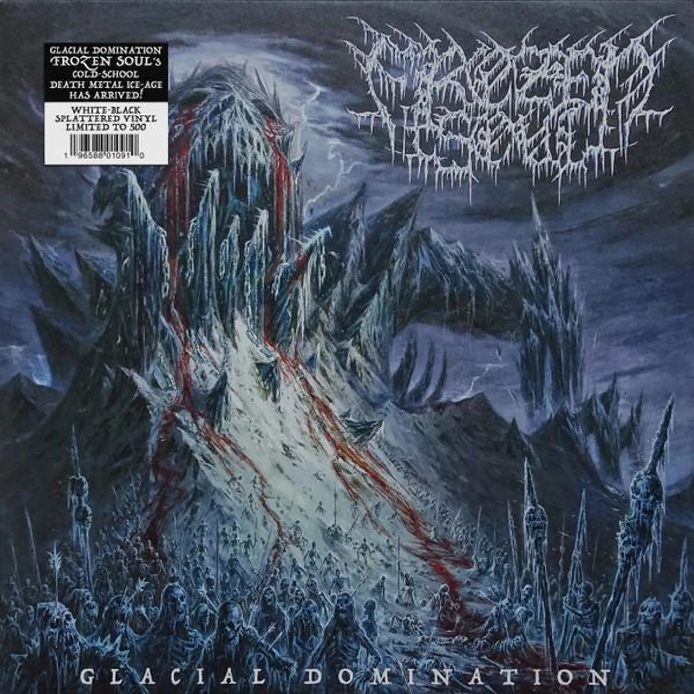 Frozen Soul GLACIAL DOMINATION Vinyl Record