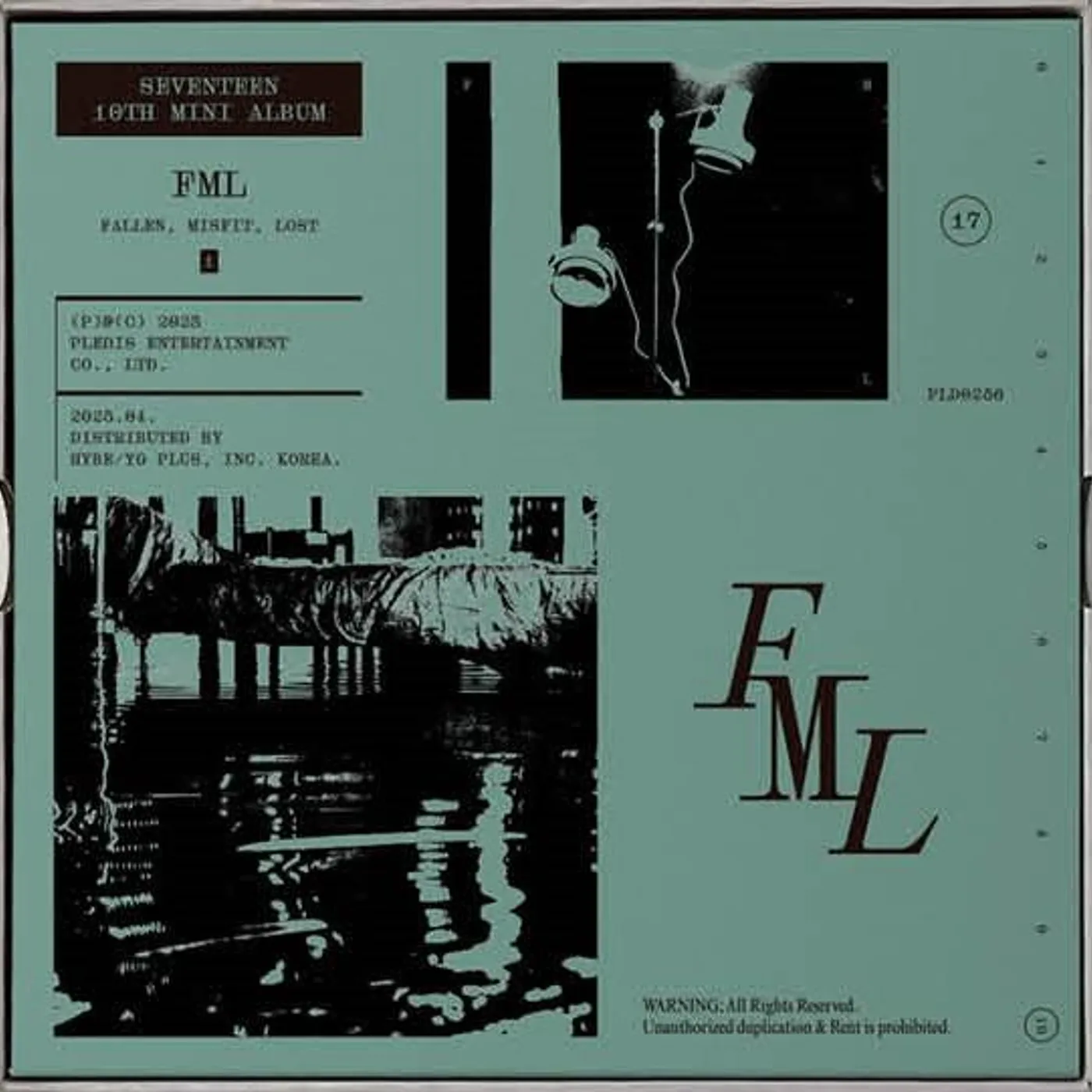 SEVENTEEN FML (10TH MINI ALBUM) CD