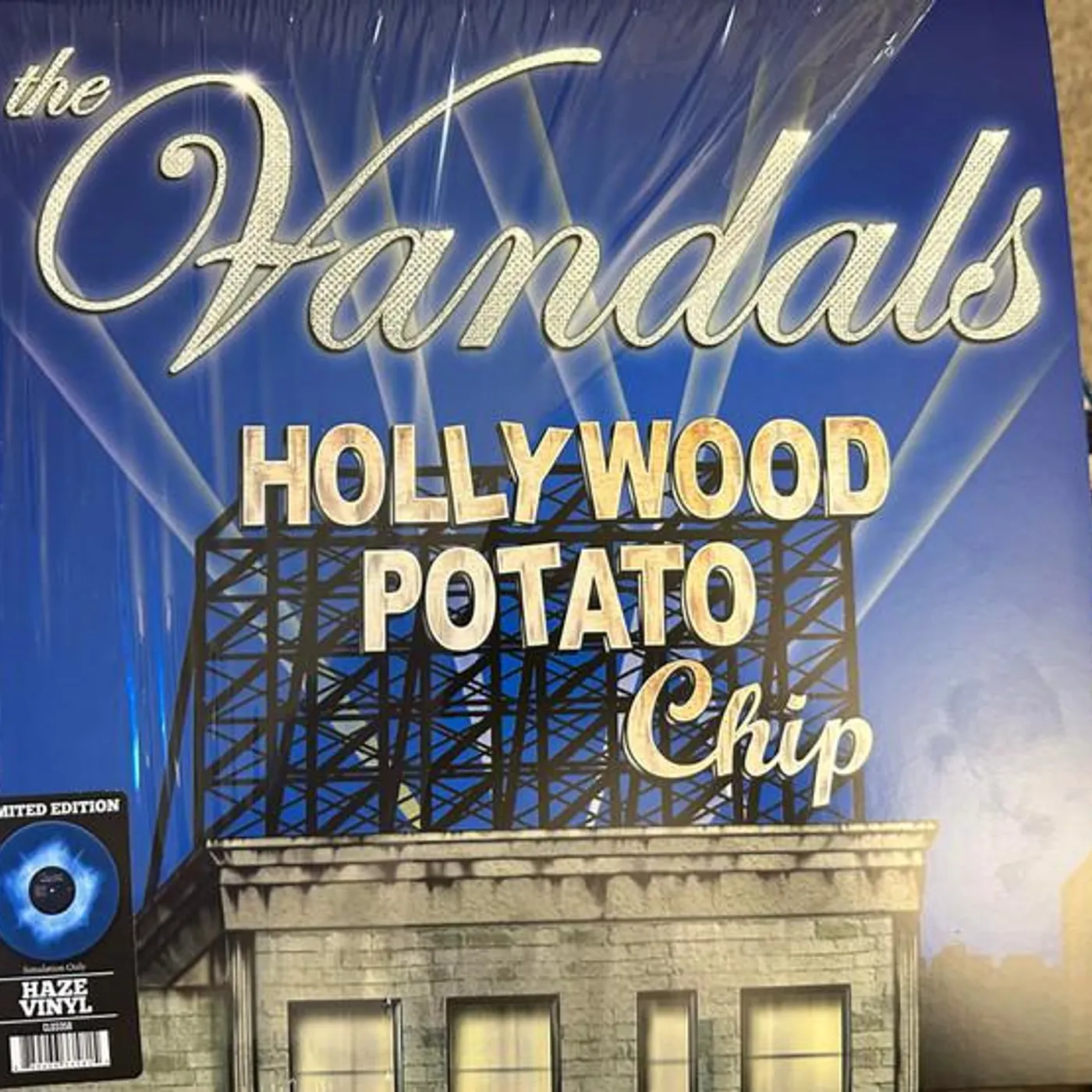 The Vandals  HOLLYWOOD POTATO CHIP (BLUE/WHITE HAZE VINYL) Vinyl Record