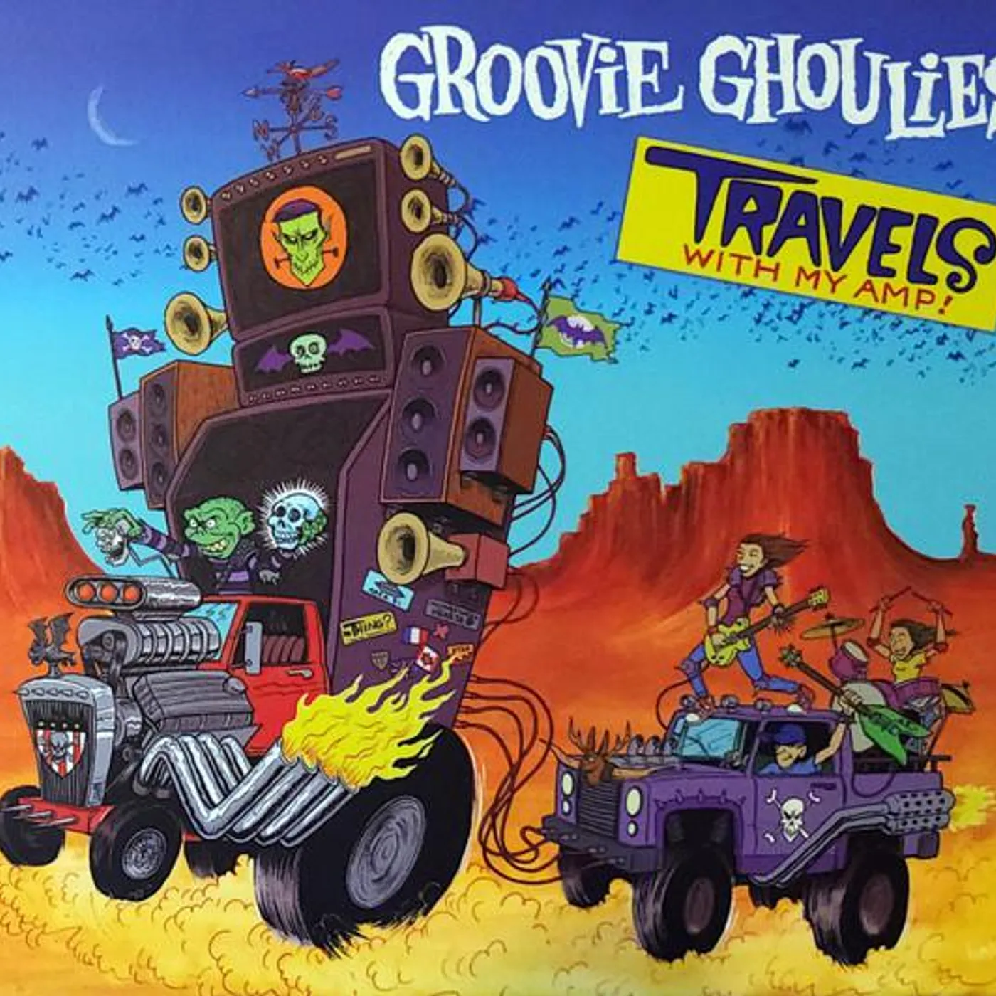 Groovie Ghoulies TRAVELS WITH MY AMP CD
