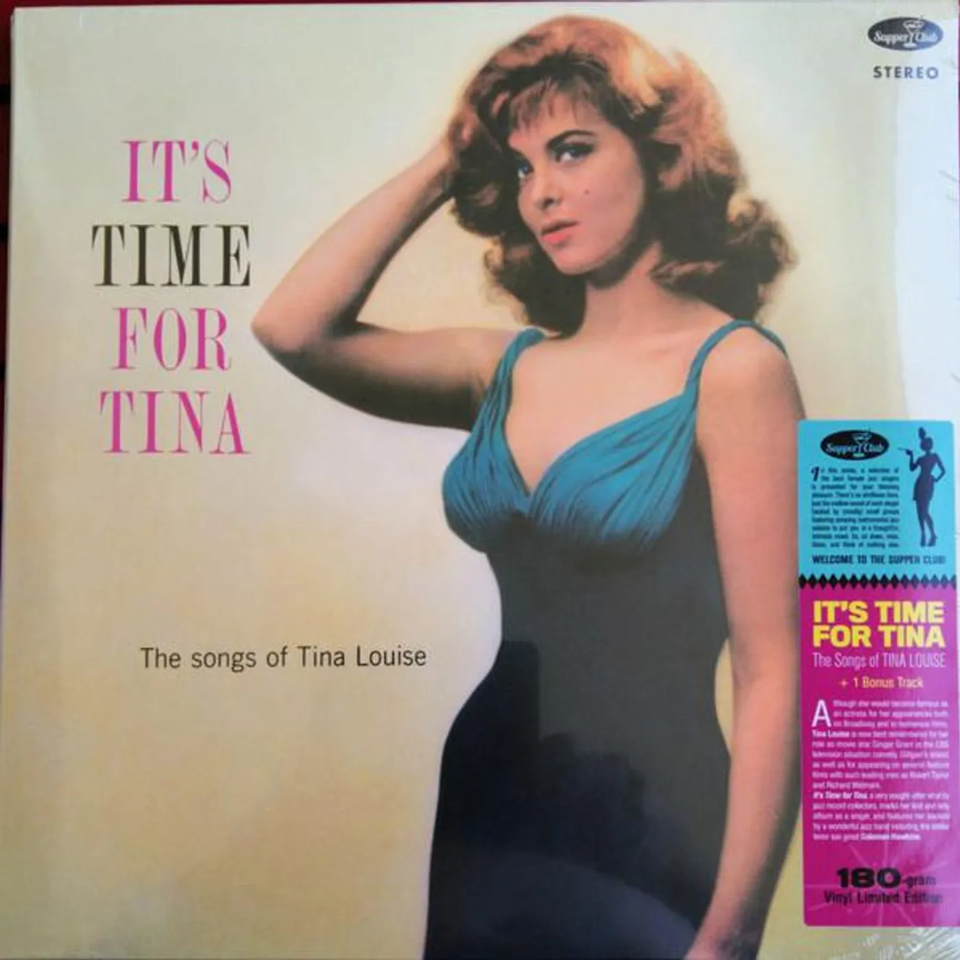 IT'S TIME FOR TINA THE SONGS OF TINA LOUISE (180G) (IMPORT) Vinyl Record