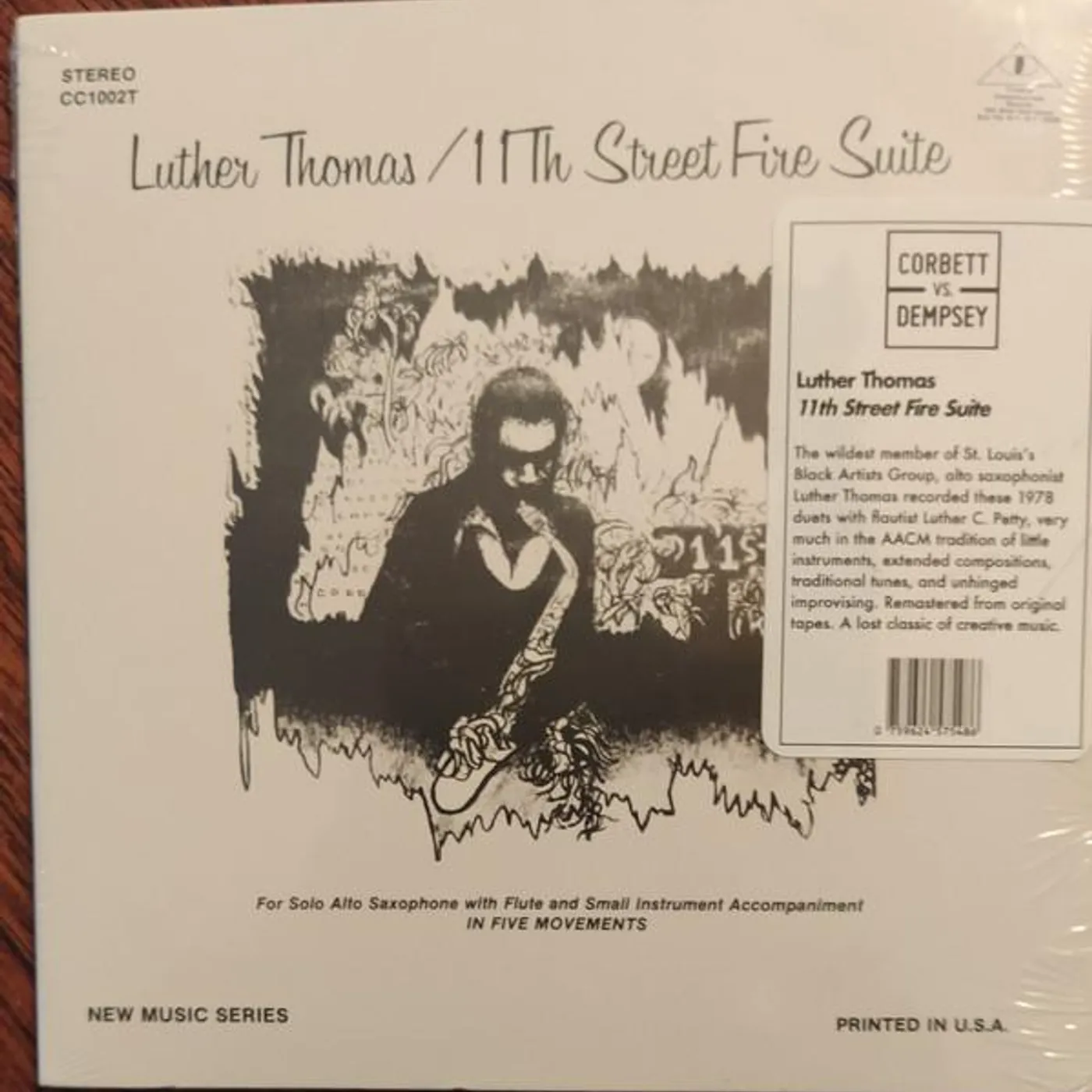 Luther Thomas 11TH STREET FIRE SUITE CD