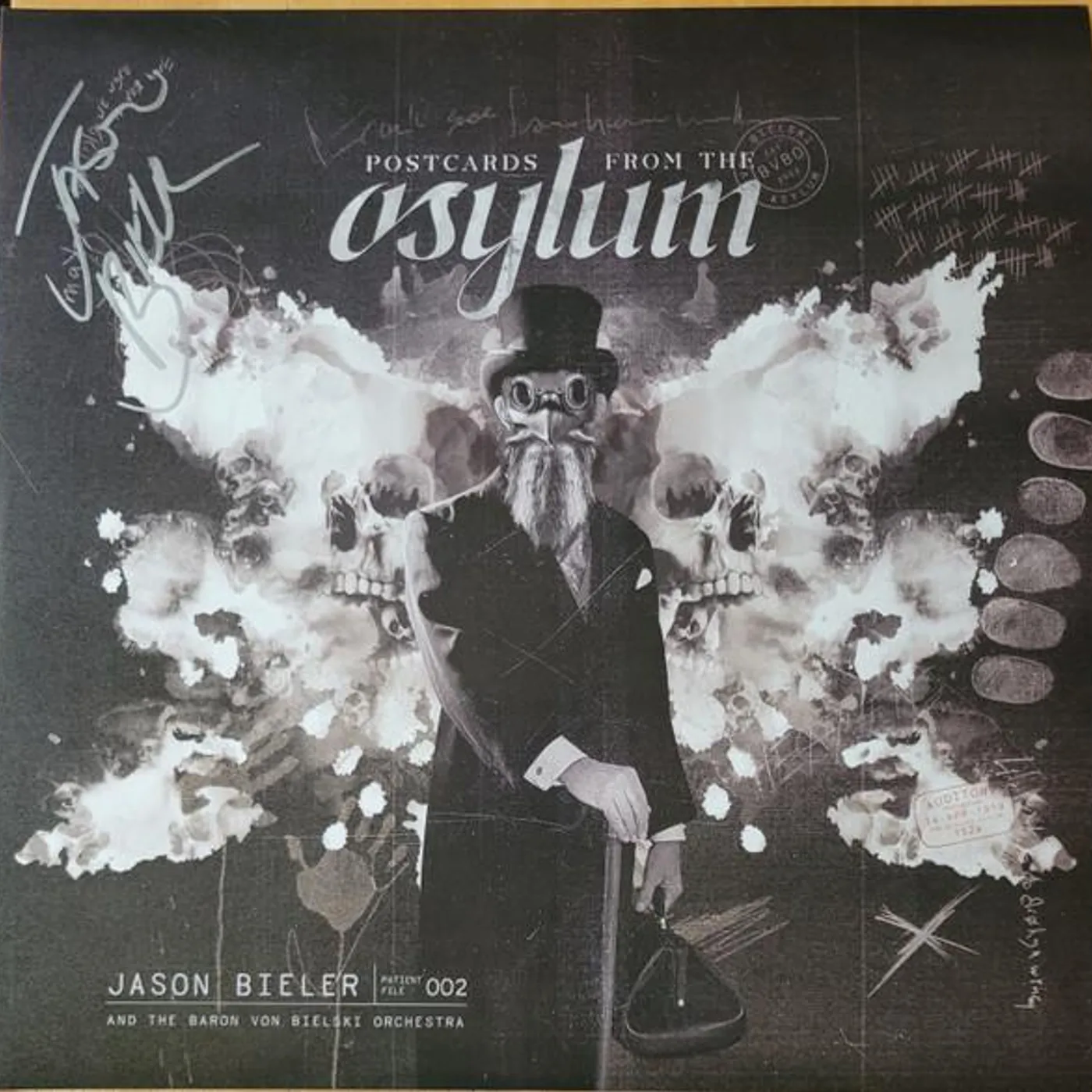 Jason Bieler And The Baron Von Bielski Orchestra Postcards From The Asylum (2lp) Vinyl Record