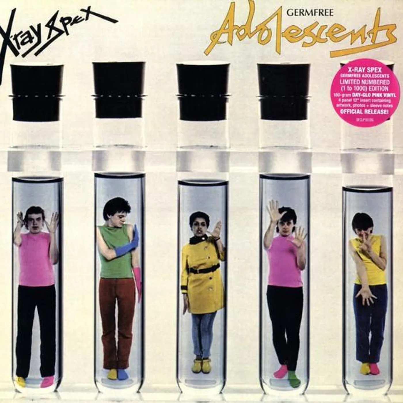 X-Ray Spex GERM FREE ADOLESCENTS Vinyl Record