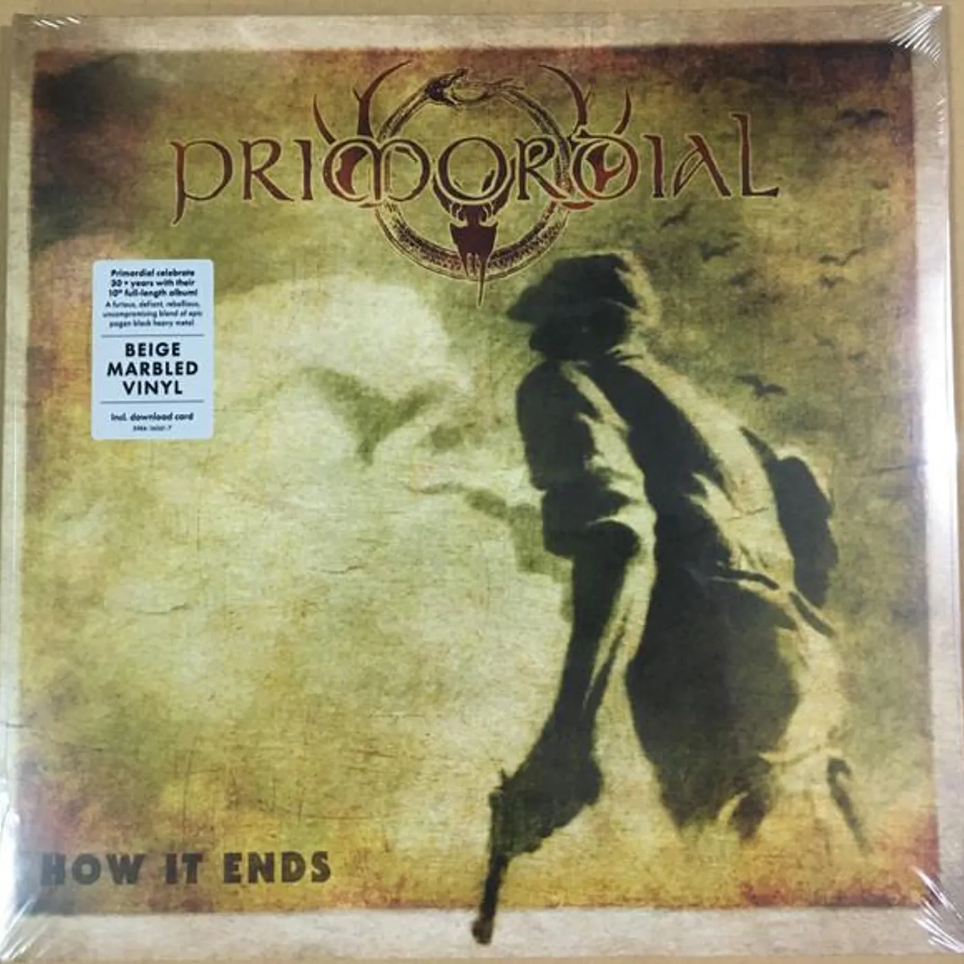 Primordial HOW IT ENDS (2LP/OCHRE MARBLED VINYL) Vinyl Record