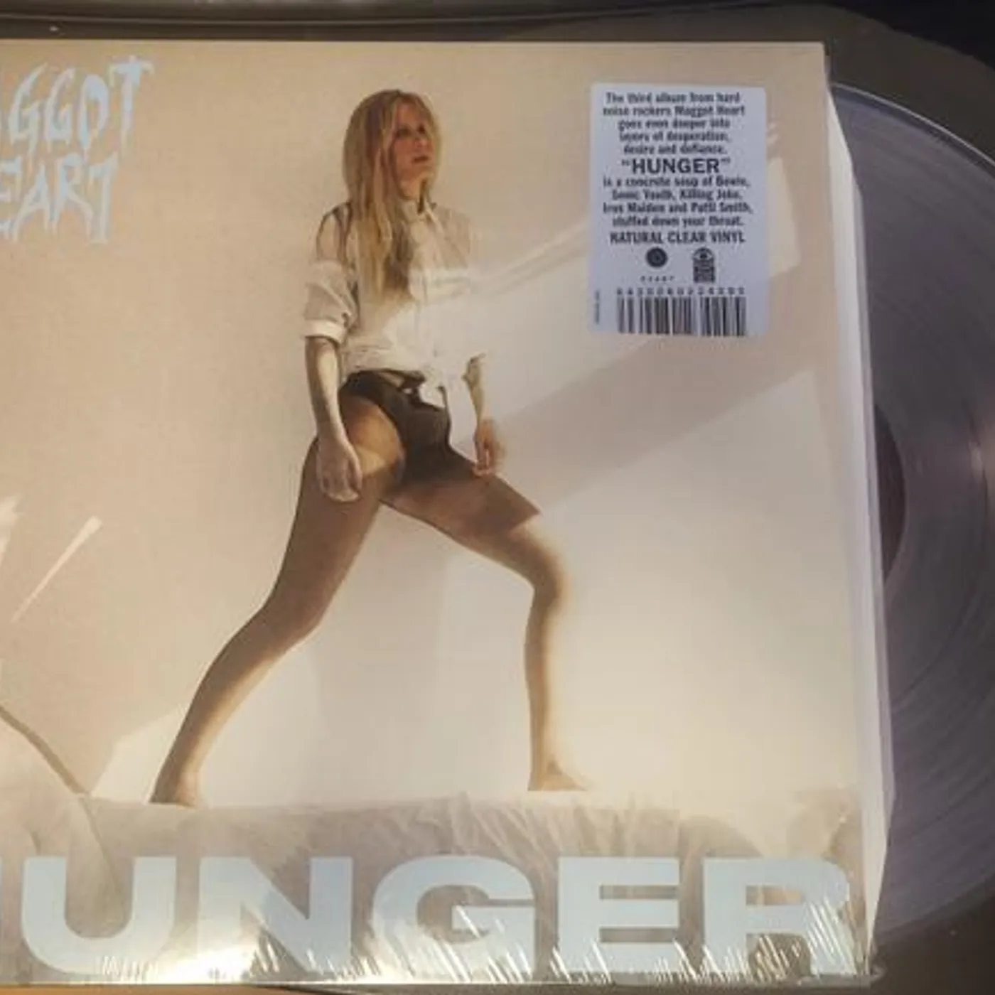 Maggot Heart HUNGER (CLEAR VINYL) Vinyl Record