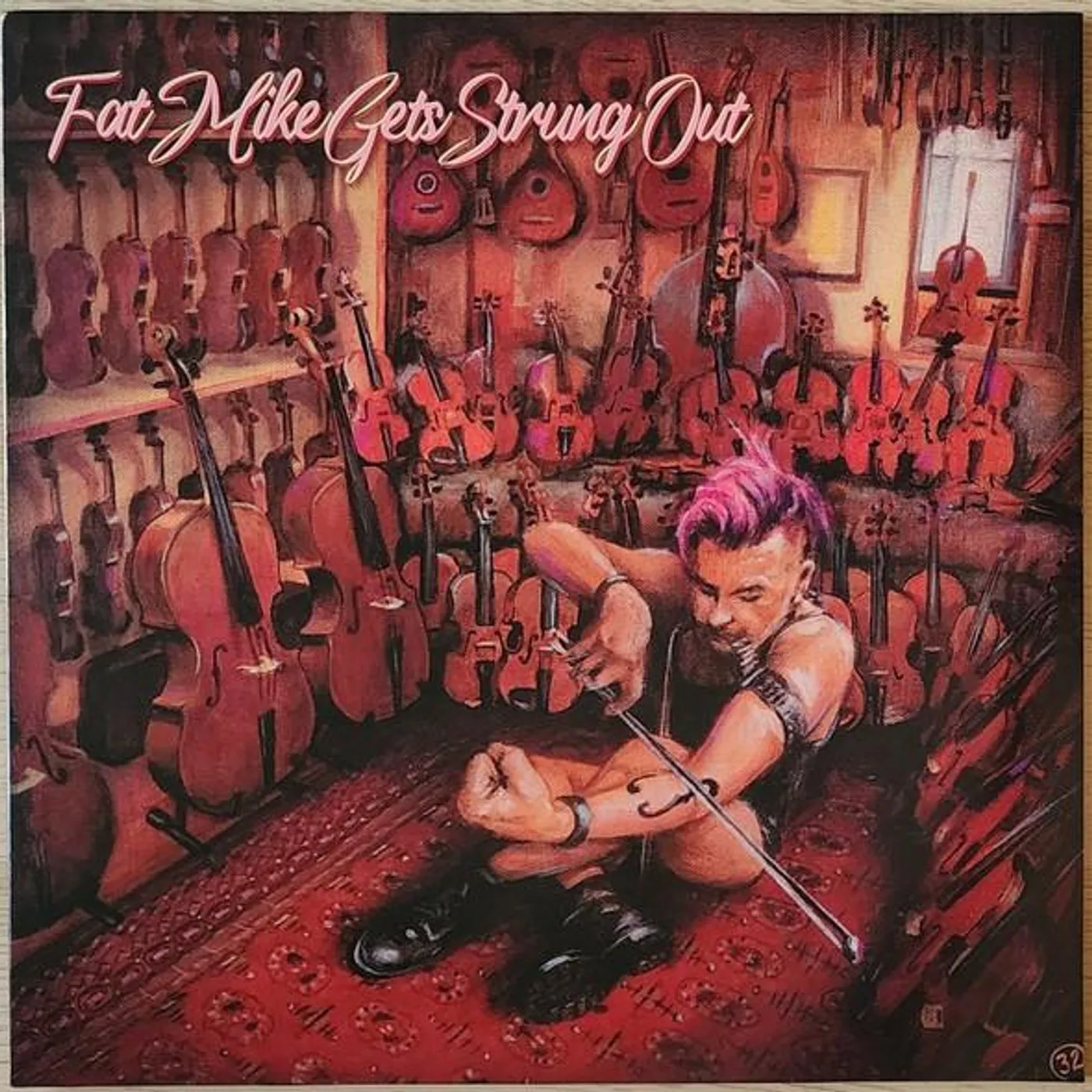 Fat Mike GETS STRUNG OUT Vinyl Record