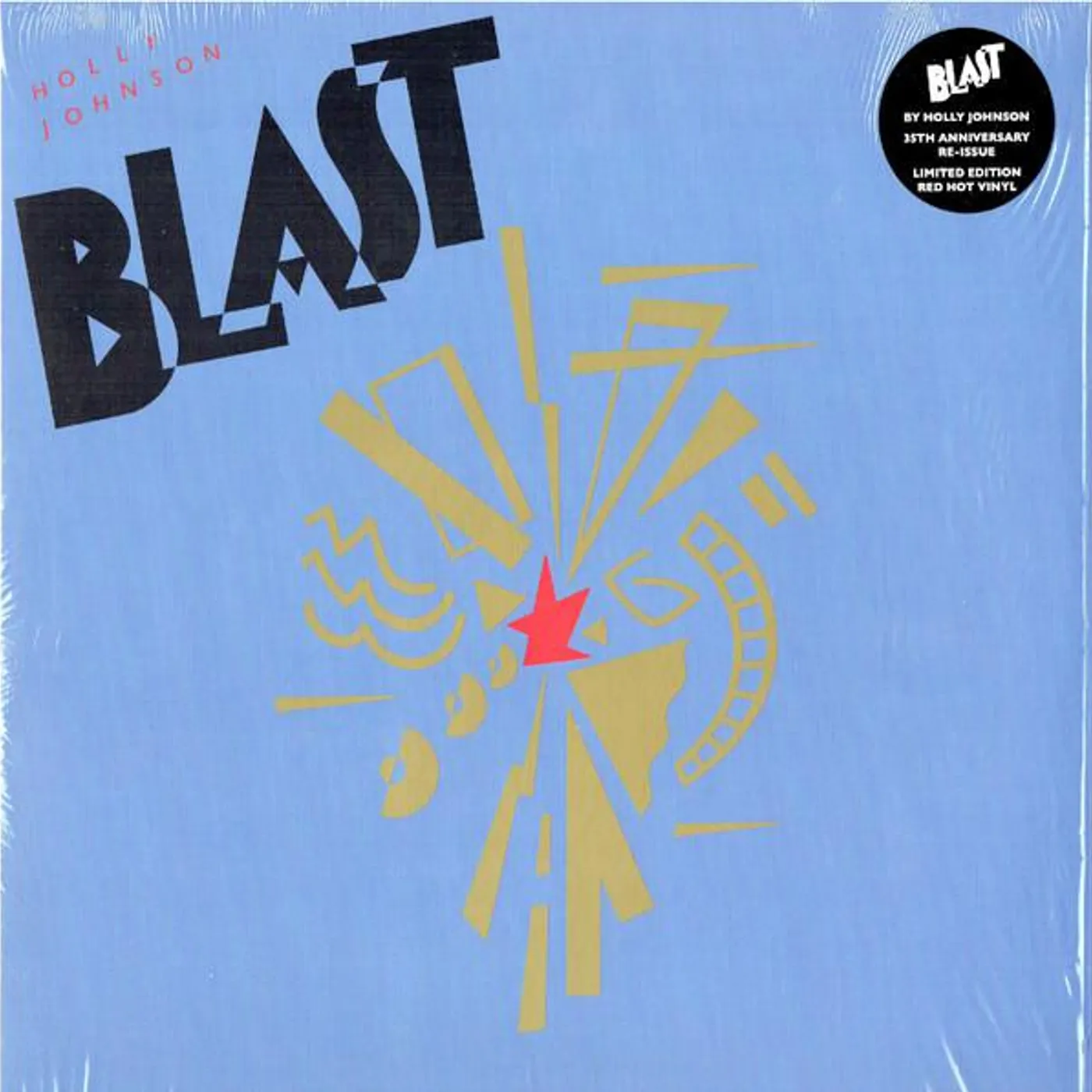 Holly Johnson BLAST (COLOURED VINYL) Vinyl Record