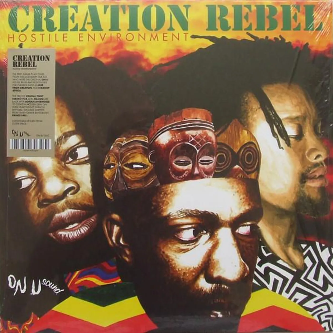 Creation Rebel HOSTILE ENVIRONMENT (YELLOW VINYL) Vinyl Record