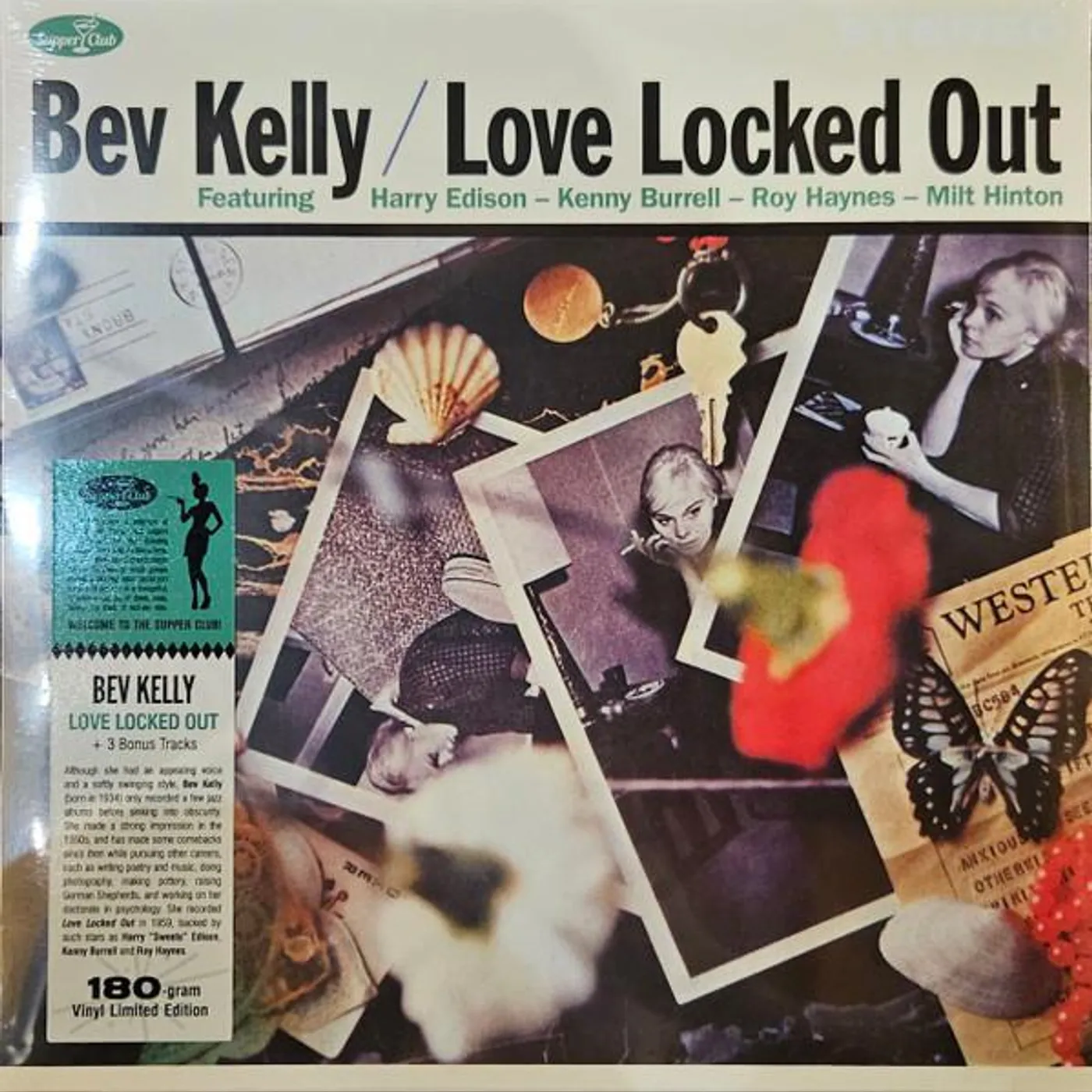 Bev Kelly LP - Love Locked Out (Vinyl)