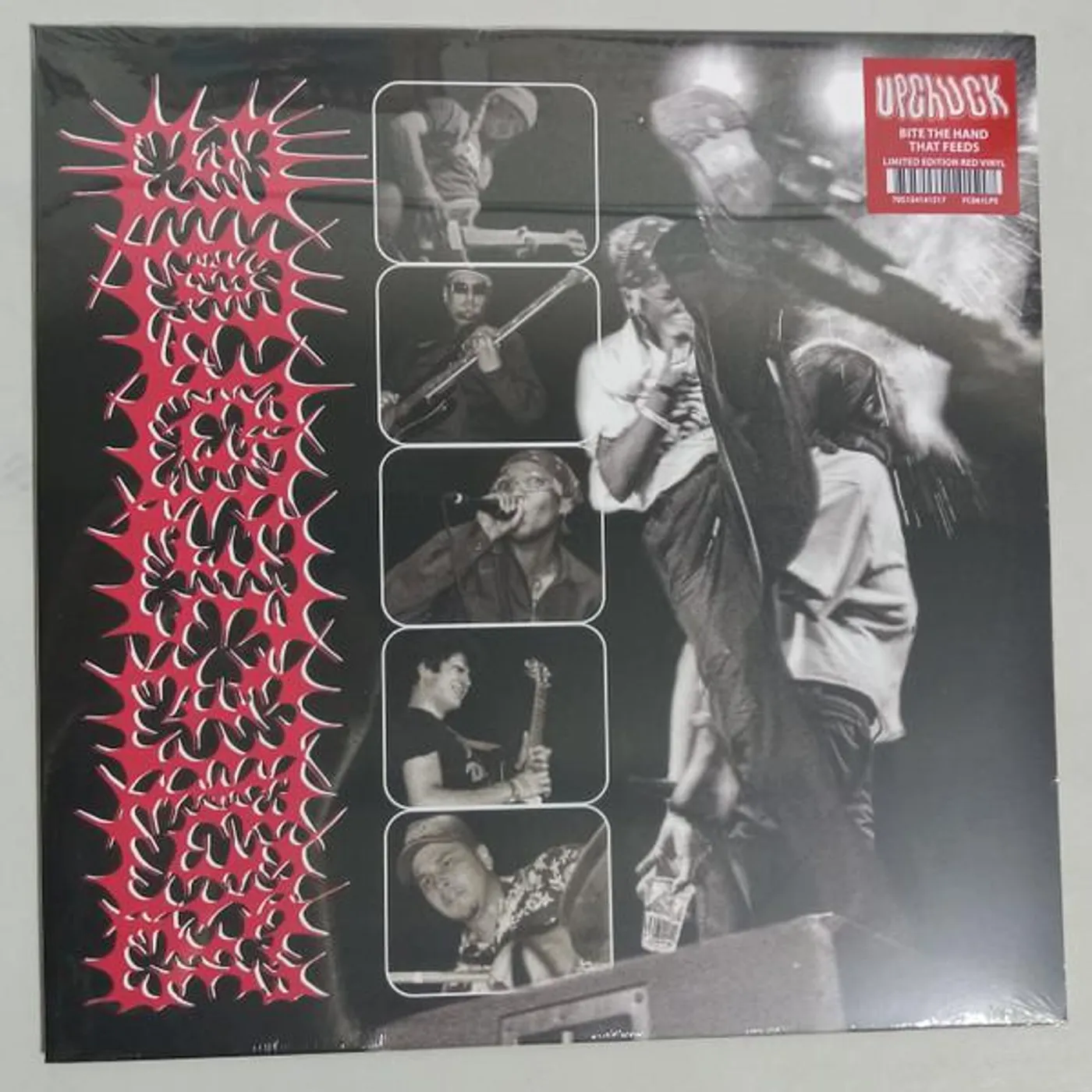 Upchuck BITE THE HAND THAT FEEDS Vinyl Record