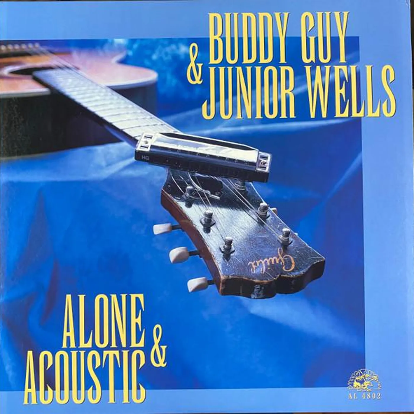 Buddy Guy & Junior Wells ALONE & ACOUSTIC Vinyl Record