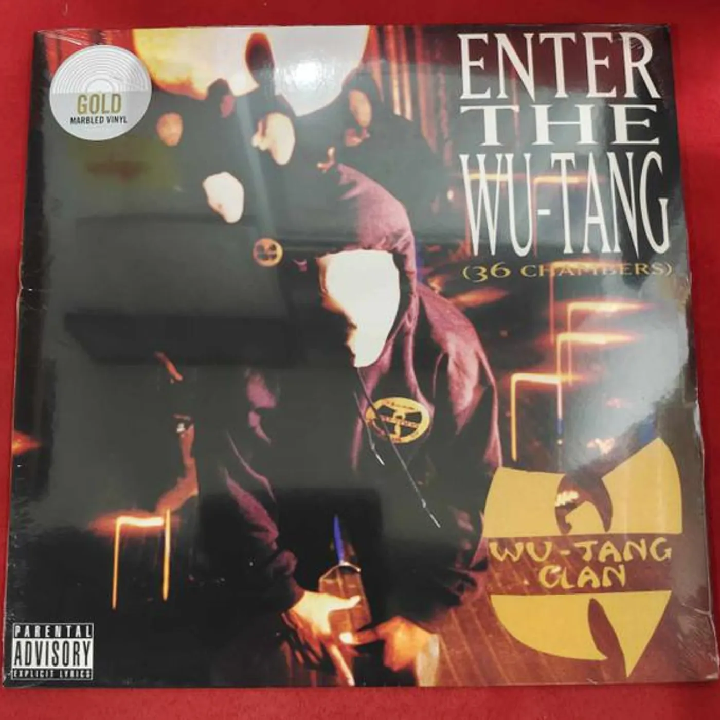 ENTER THE Wu-Tang Clan (GOLD MARBLED) Vinyl Record
