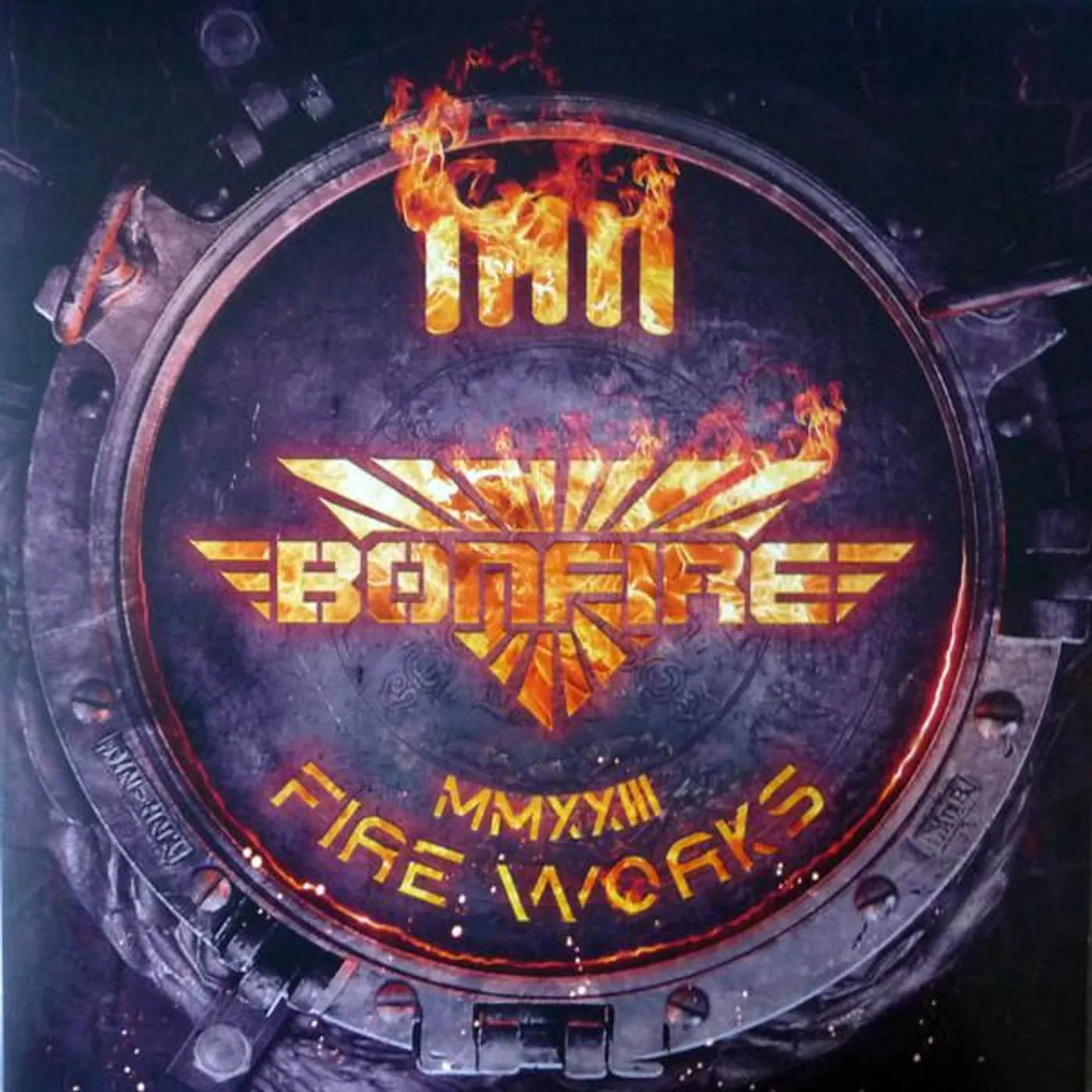 Bonfire FIREWORKS MMXXIII (CLEAR RED VINYL) Vinyl Record