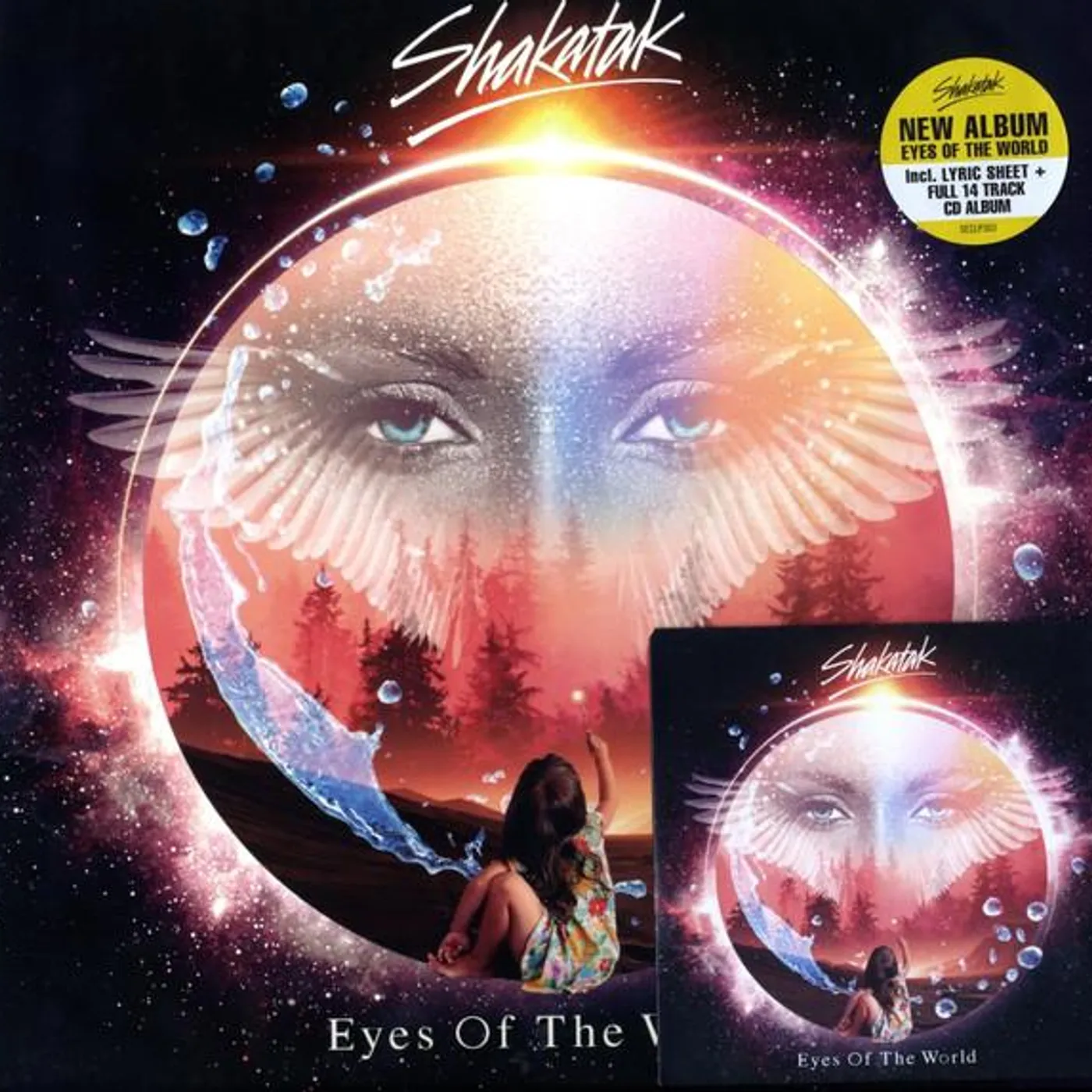 Shakatak EYES OF THE WORLD Vinyl Record