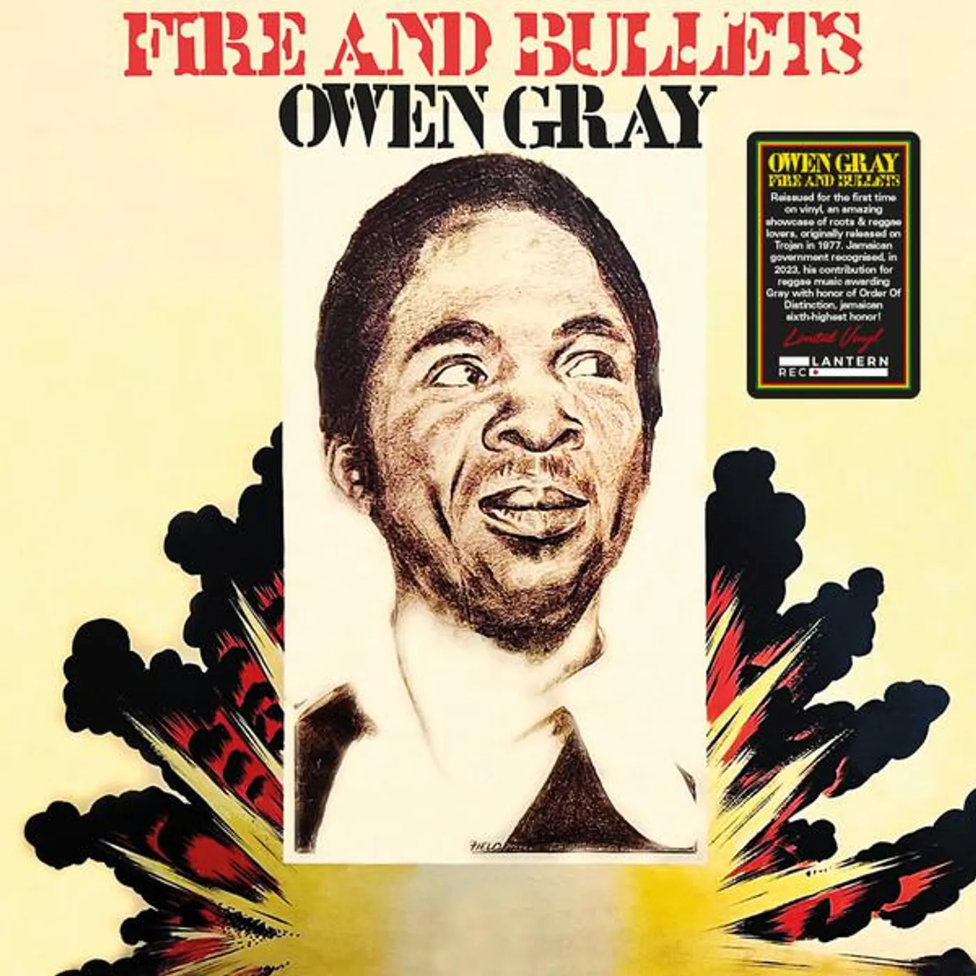Owen Gray FIRE & BULLETS Vinyl Record