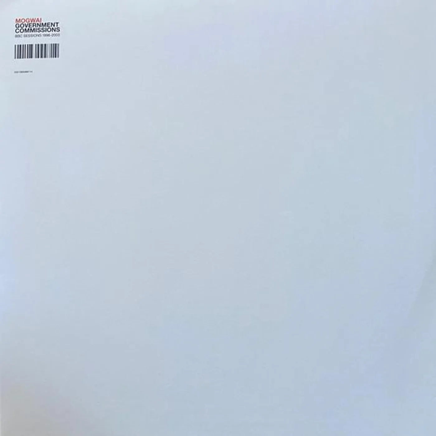 Mogwai Government Commissions (2LP) Vinyl Record