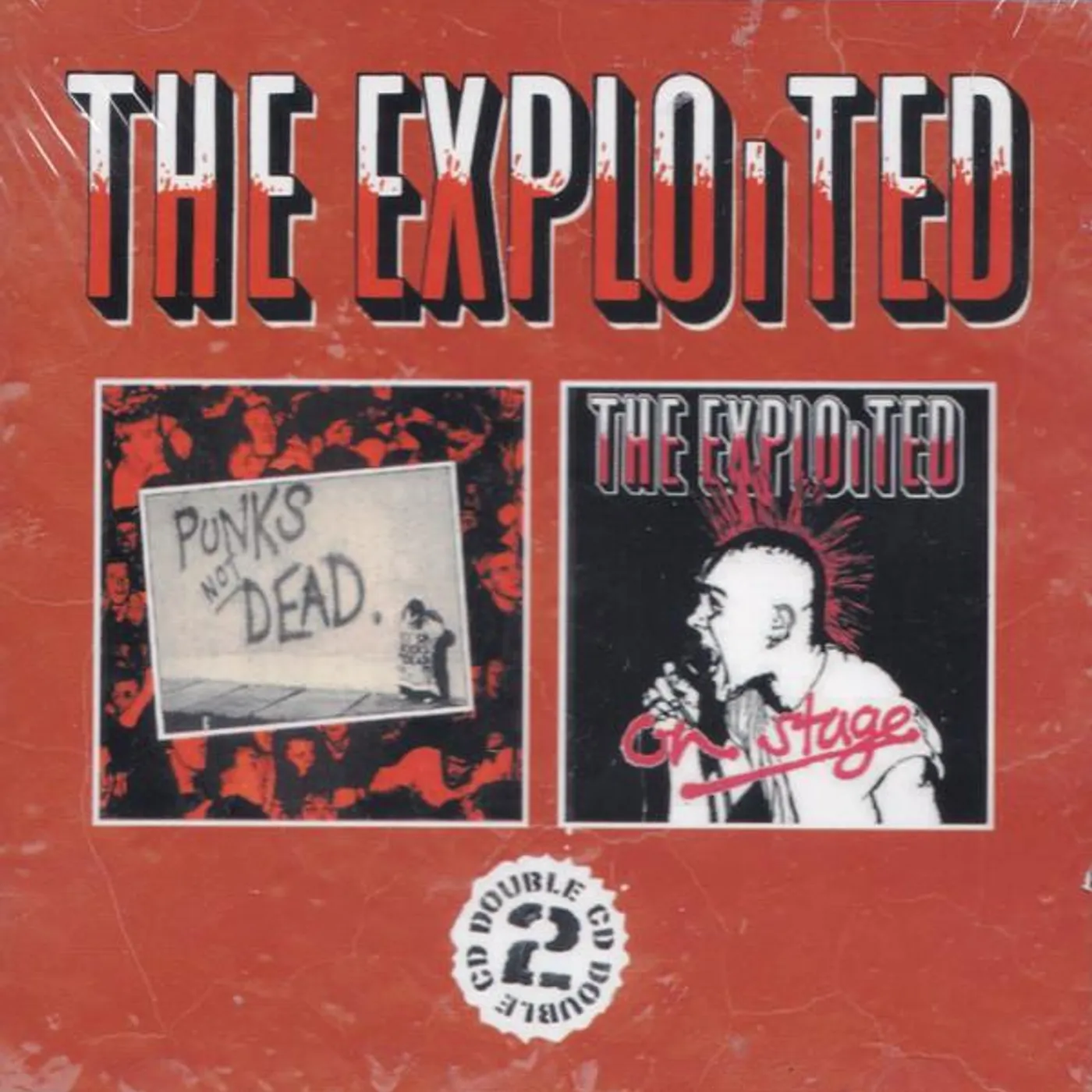 The Exploited PUNK'S NOT DEAD / ON STAGE CD